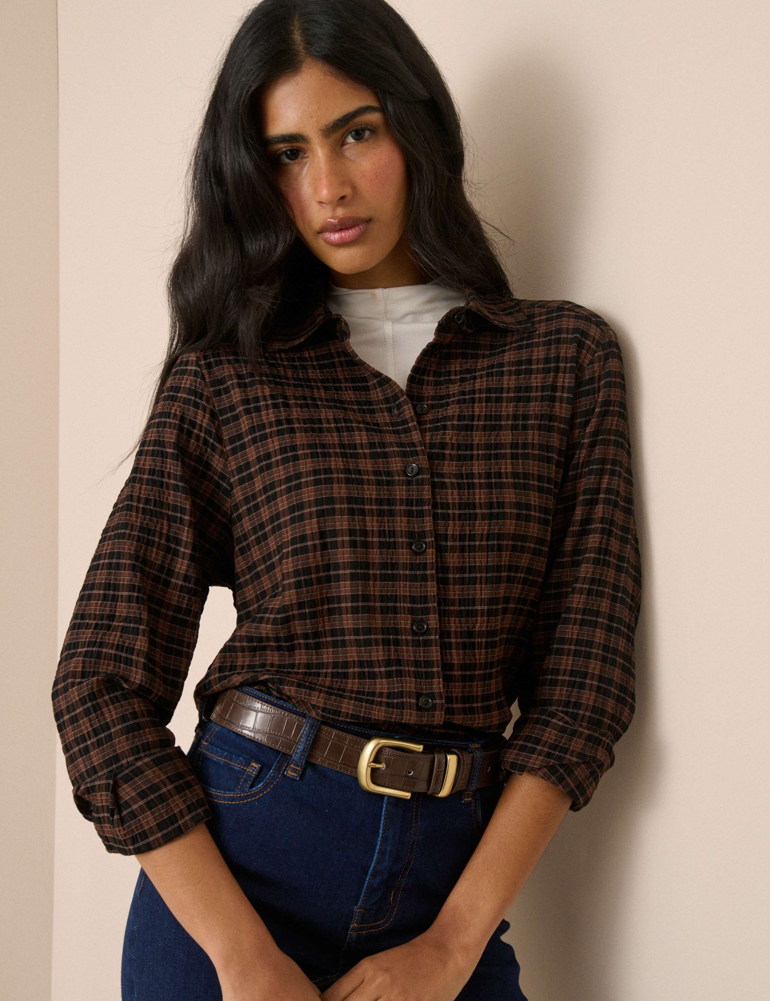 Checked Collared Shirt 5 of 5