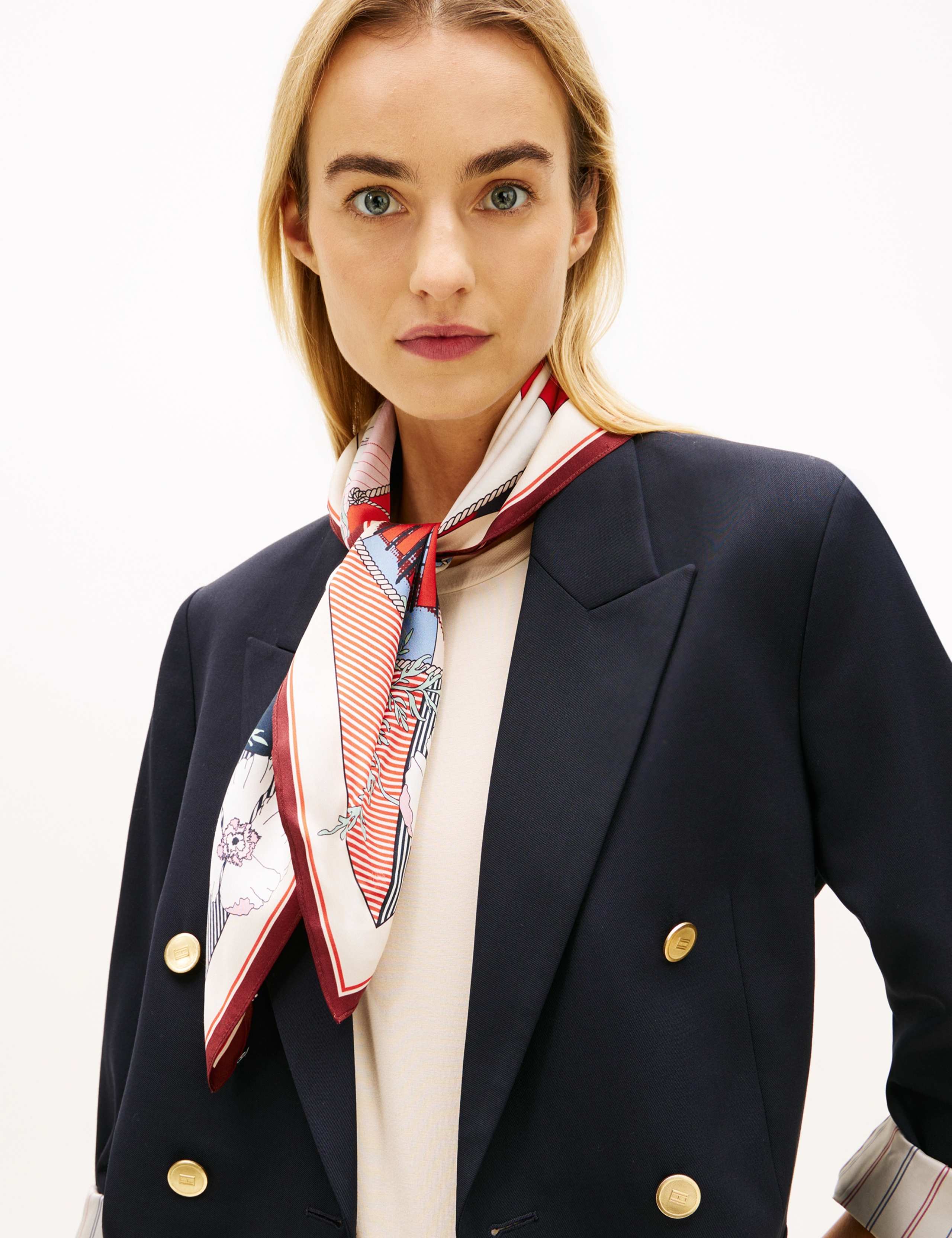 Pure Silk Printed Large Scarf 2 of 4