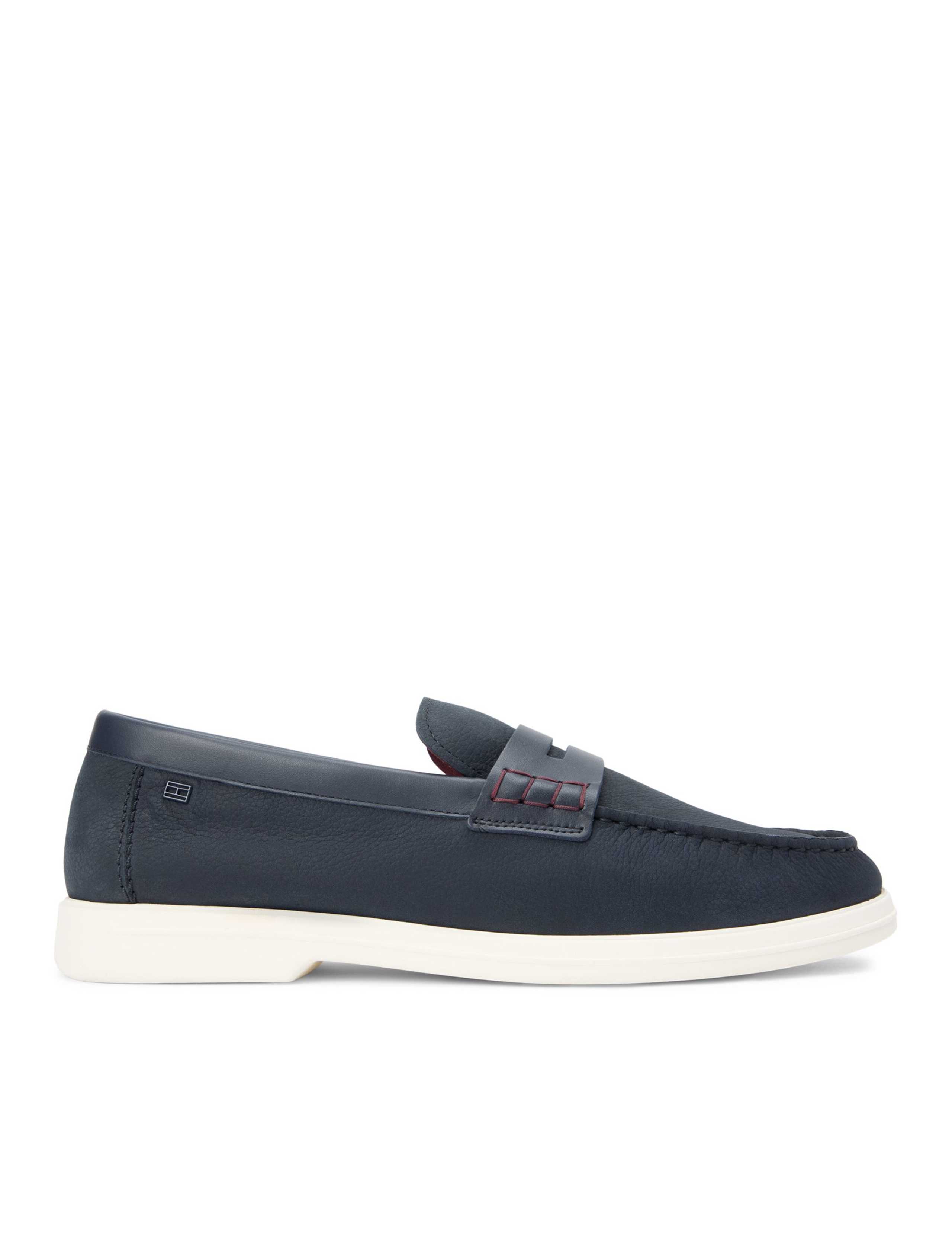 Nubuck Slip On Loafers 1 of 6