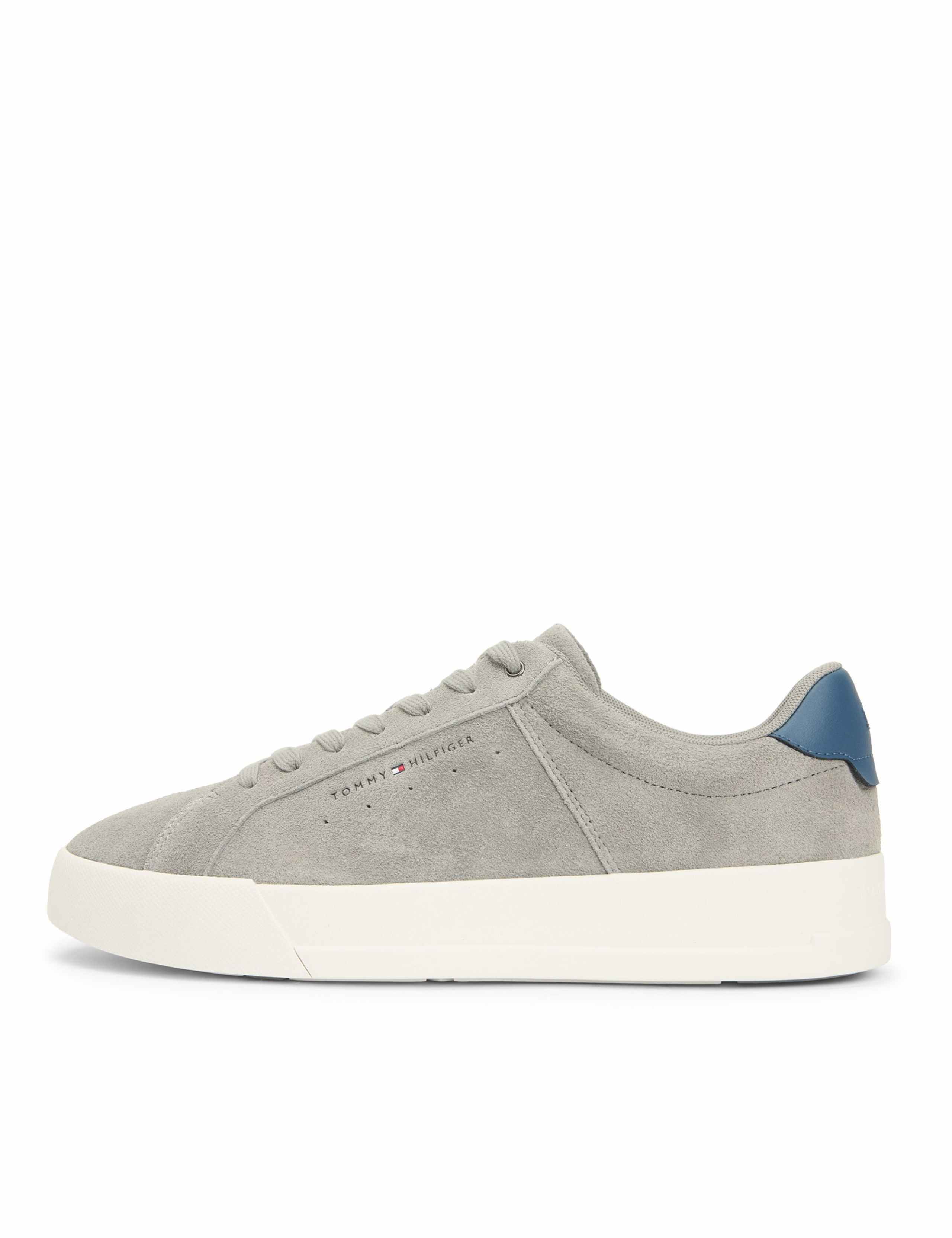 Suede Lace Up Trainers 4 of 6