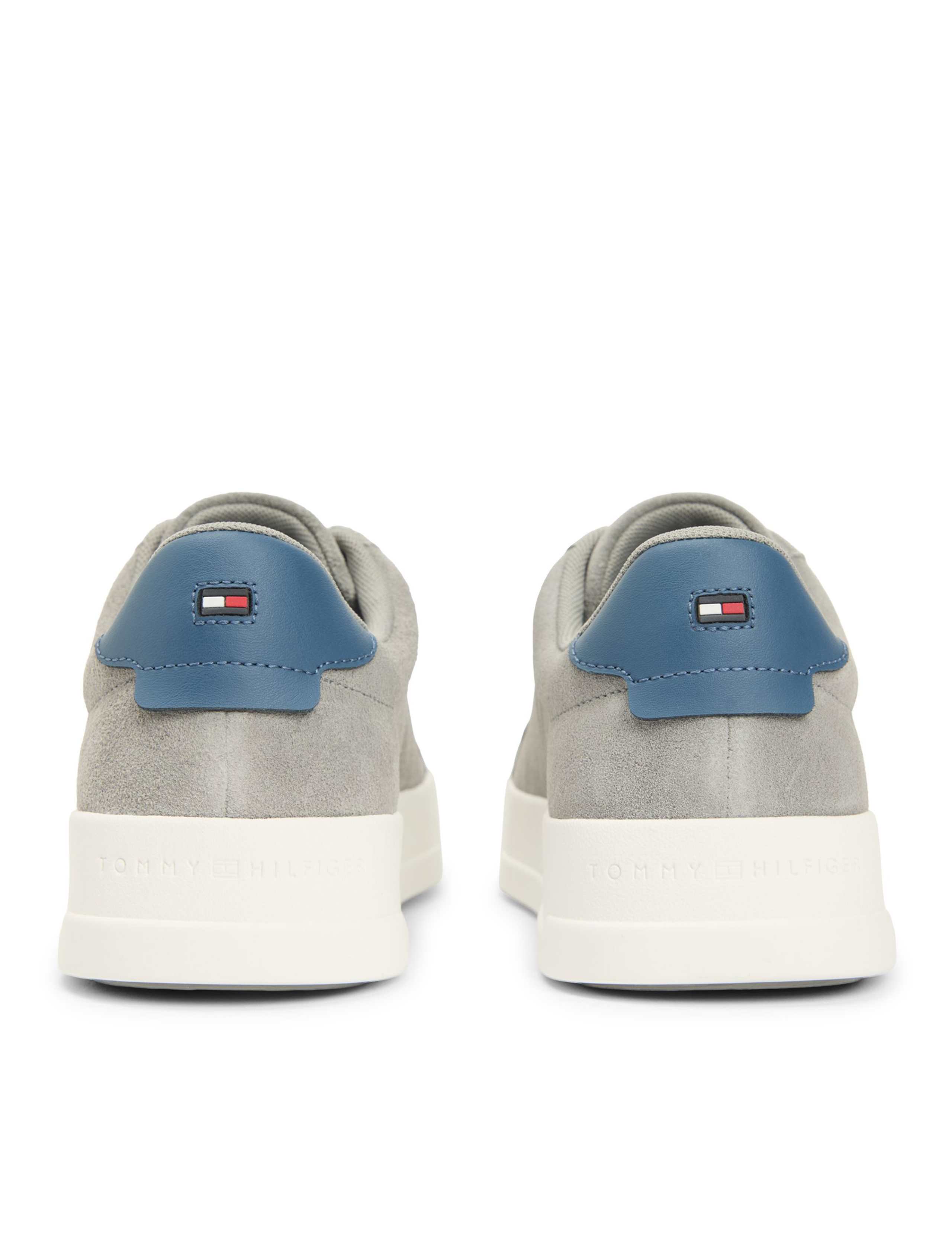 Suede Lace Up Trainers 5 of 6