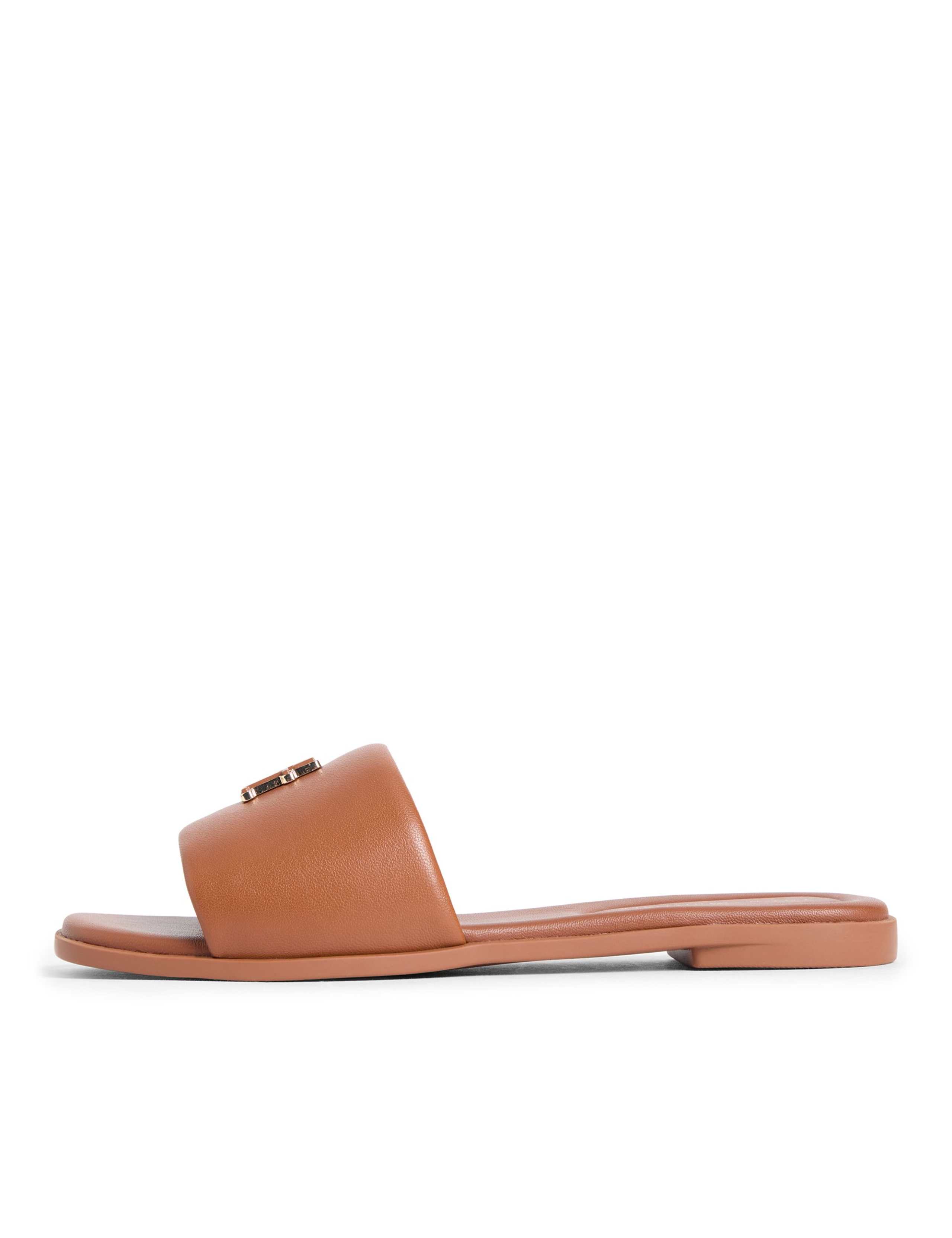 Leather Flat Mules 4 of 6