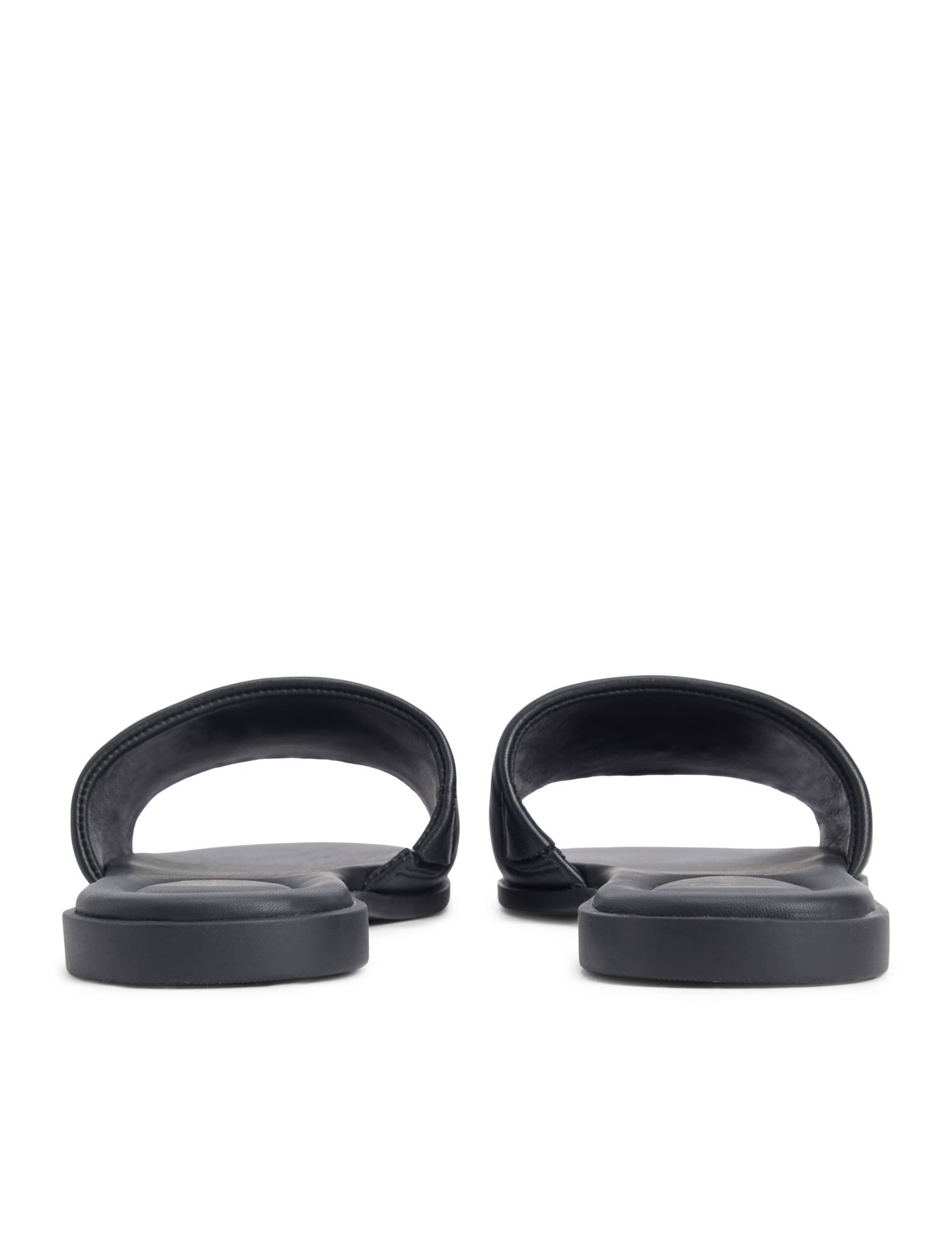 Leather Flat Mules 5 of 6