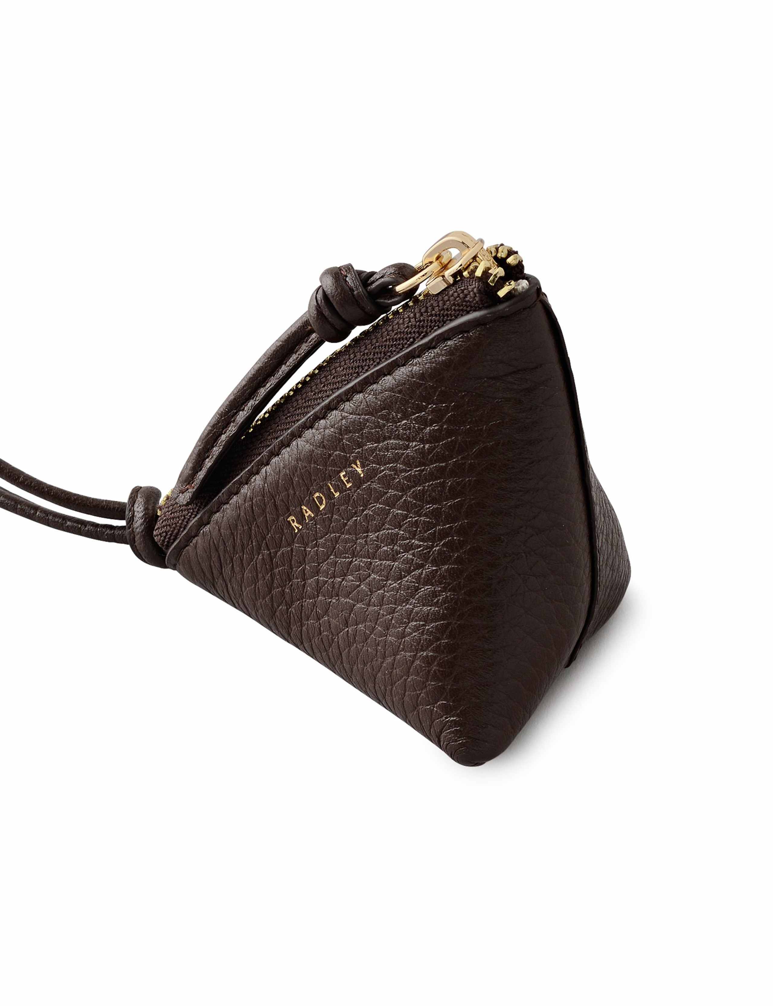 Triangle Street Leather Small Bag Charm 3 of 3