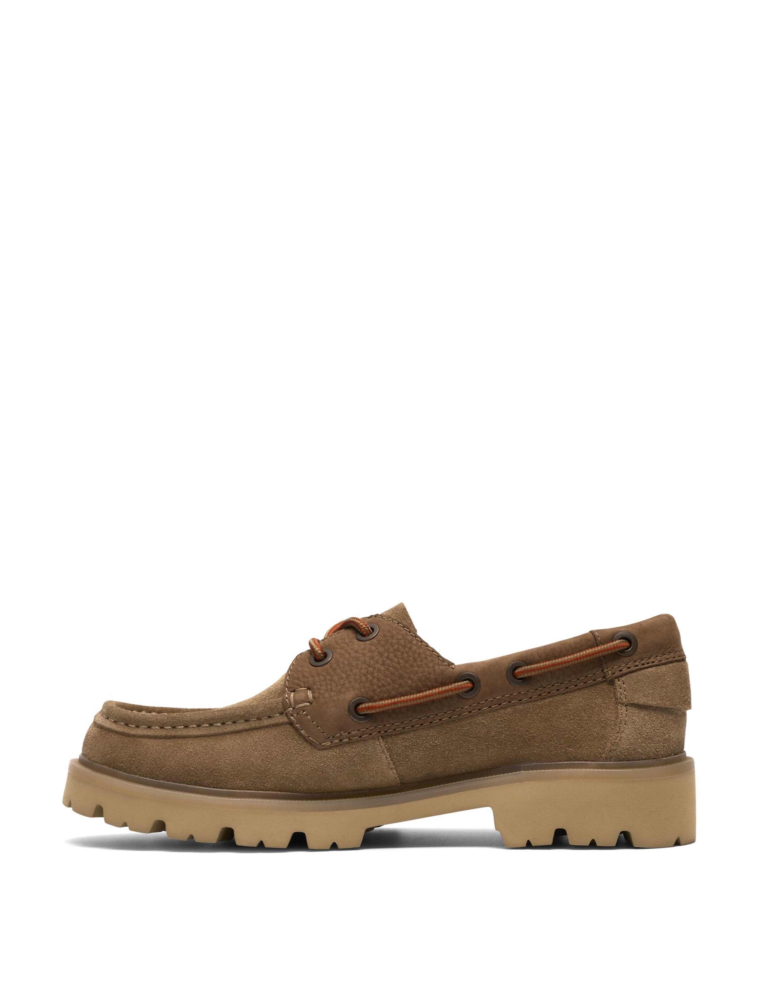 Cleyhill Leather Lace Up Boat Shoes 5 of 8