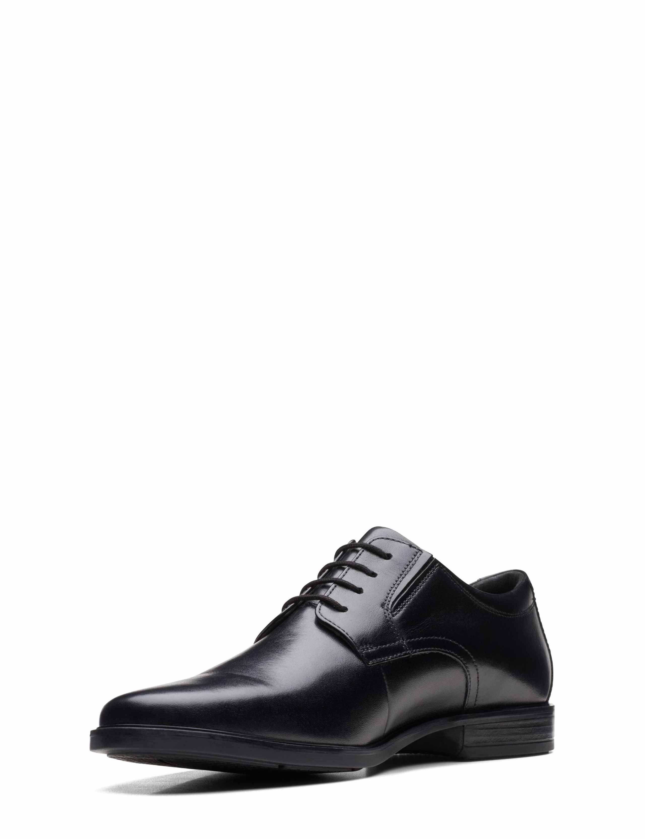 Wide Fit Leather Derby Shoes 4 of 7