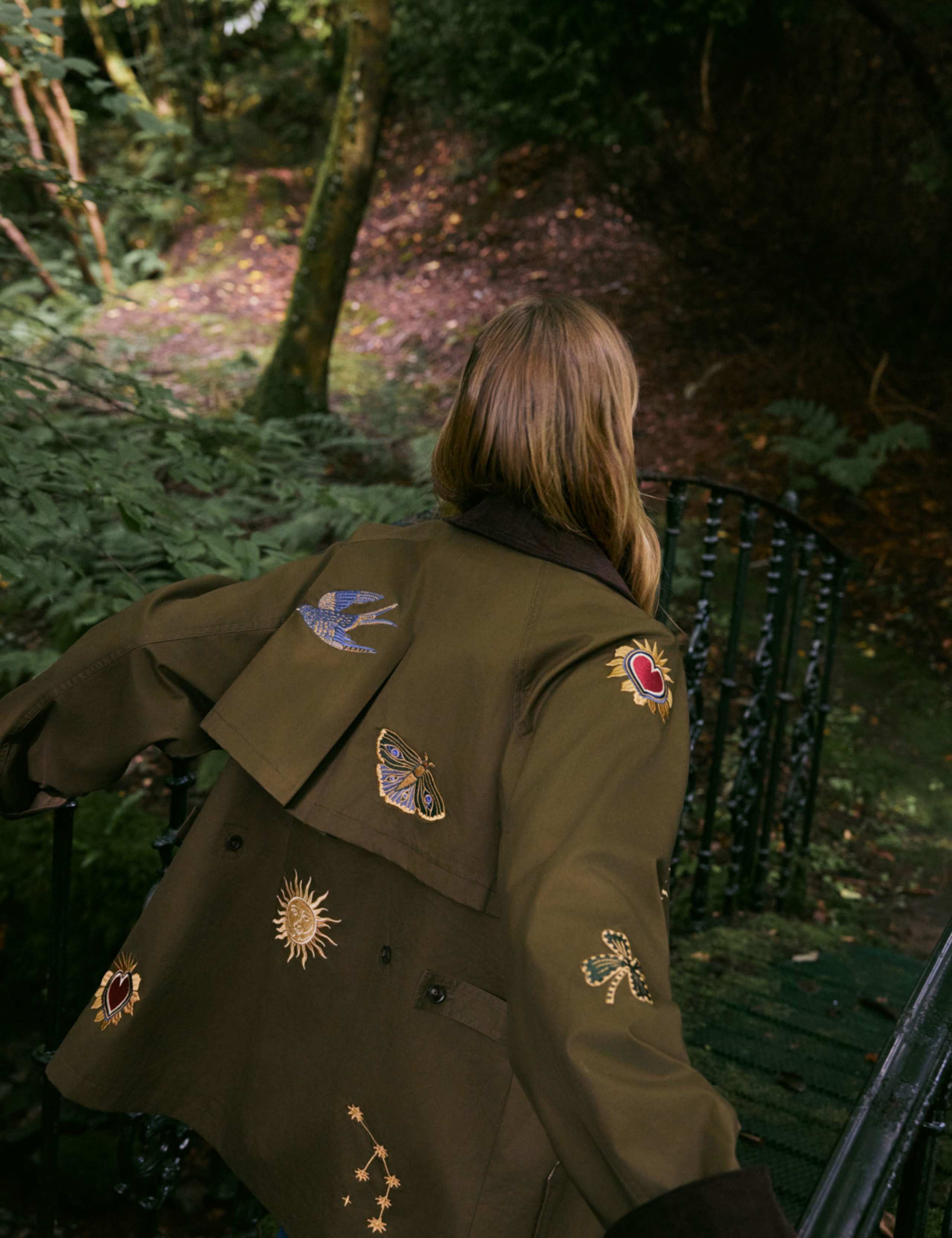 Trophy Barn Pure Cotton Embroidered Jacket 7 of 7
