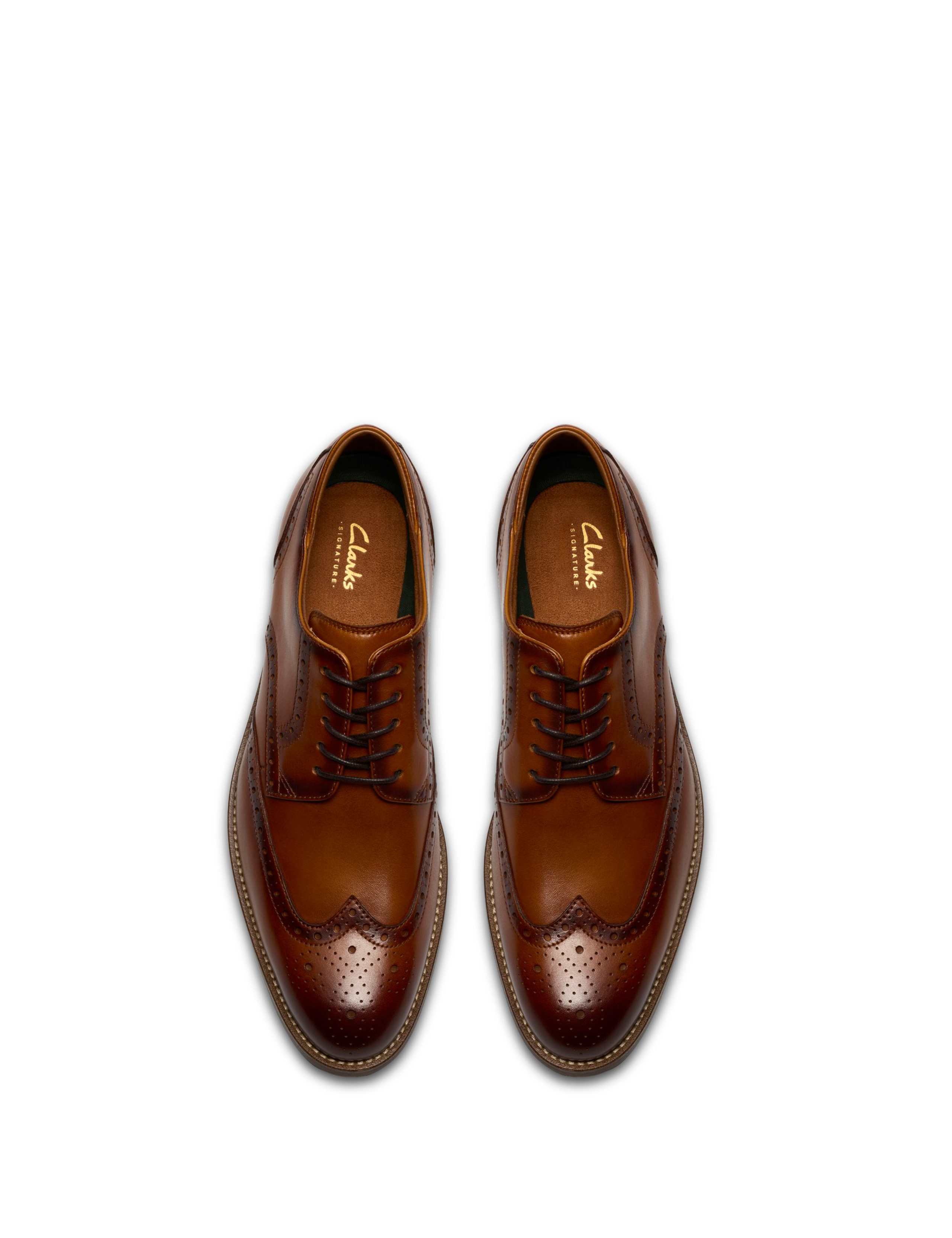 Wide Fit Leather Brogues 4 of 6
