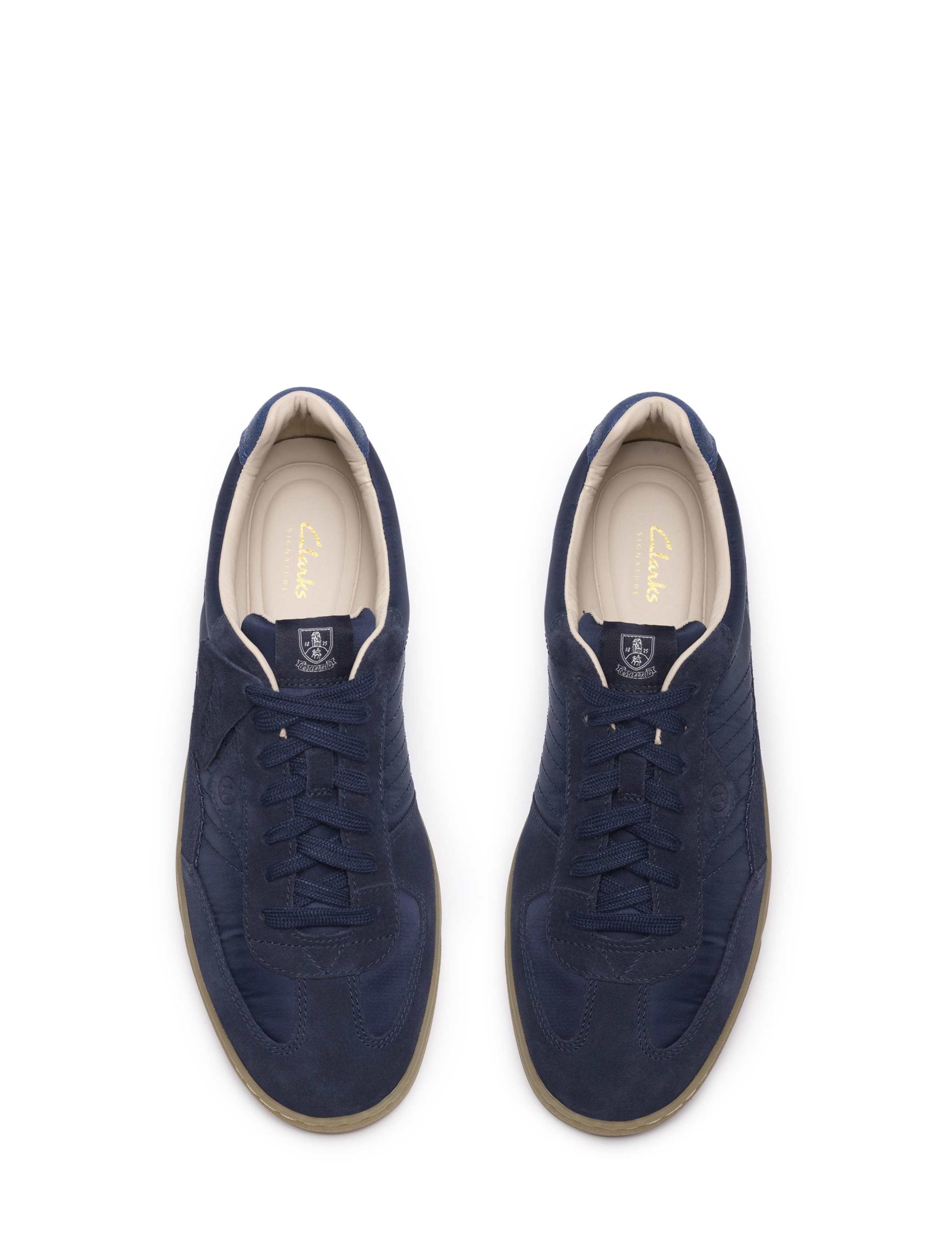 Suede Lace Up Trainers 4 of 8