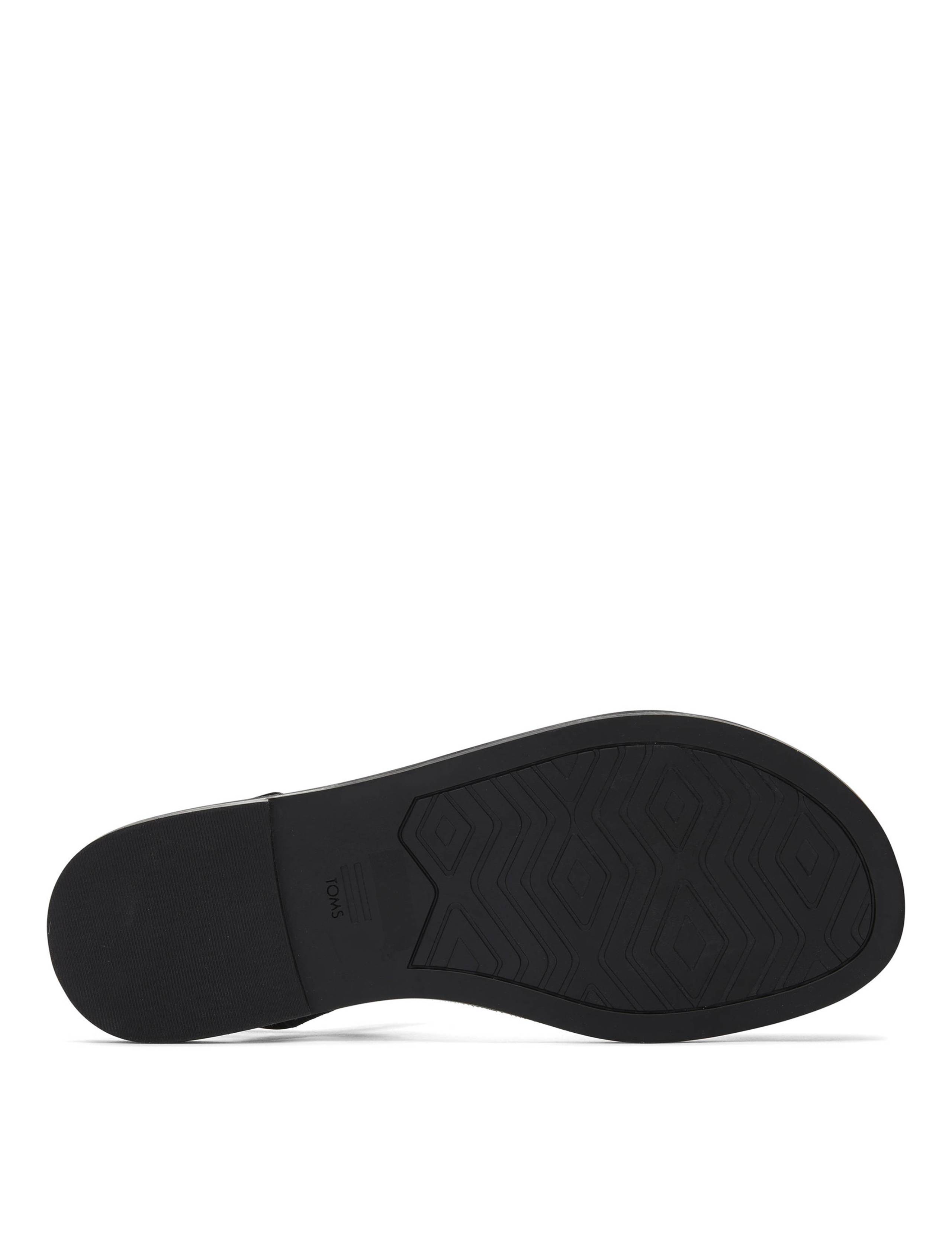 Kira Leather Buckle Flat Sandals 5 of 7