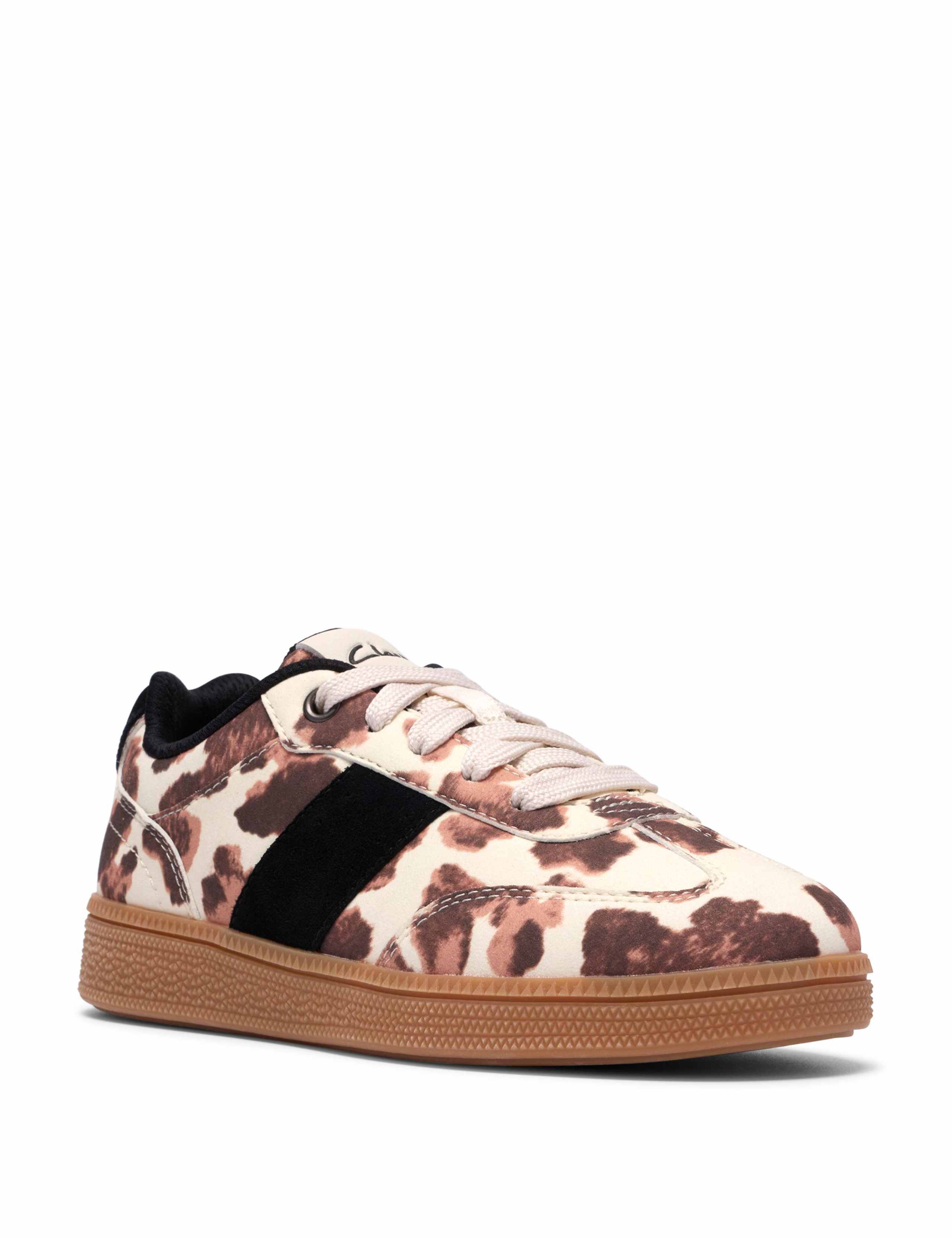 Kids' Cow Print Trainers (7 Small - 9 Small) 2 of 6