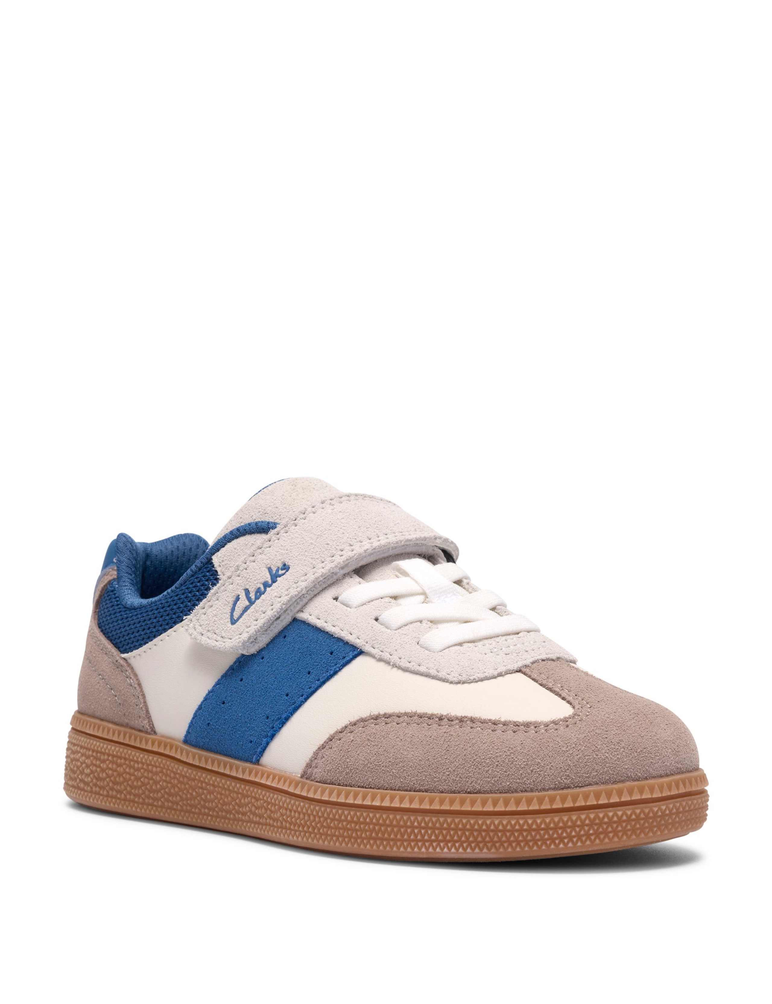 Kids' Suede Riptape Trainers (7 Small-9 Small) 2 of 6