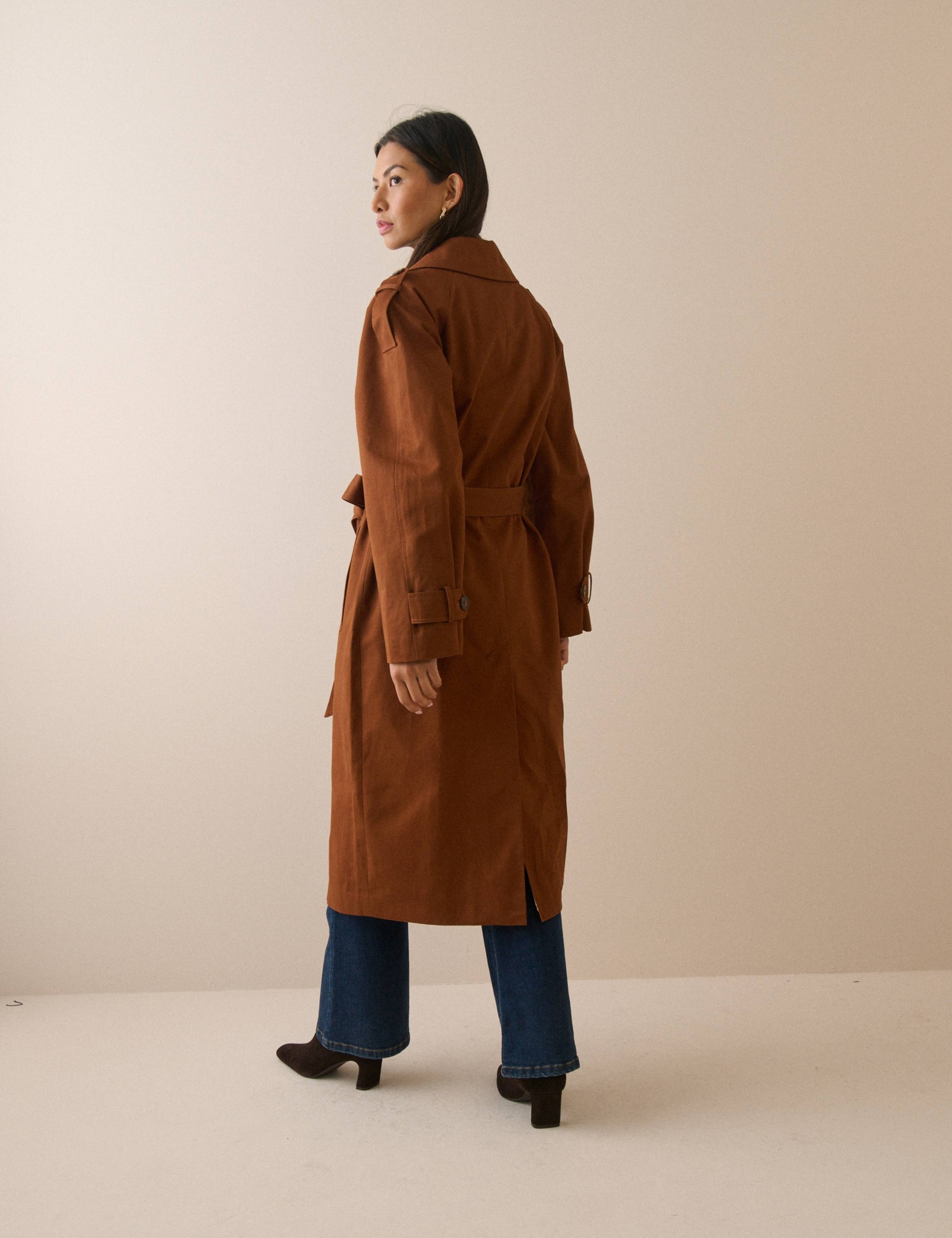 Pure Cotton Trench Coat 3 of 5