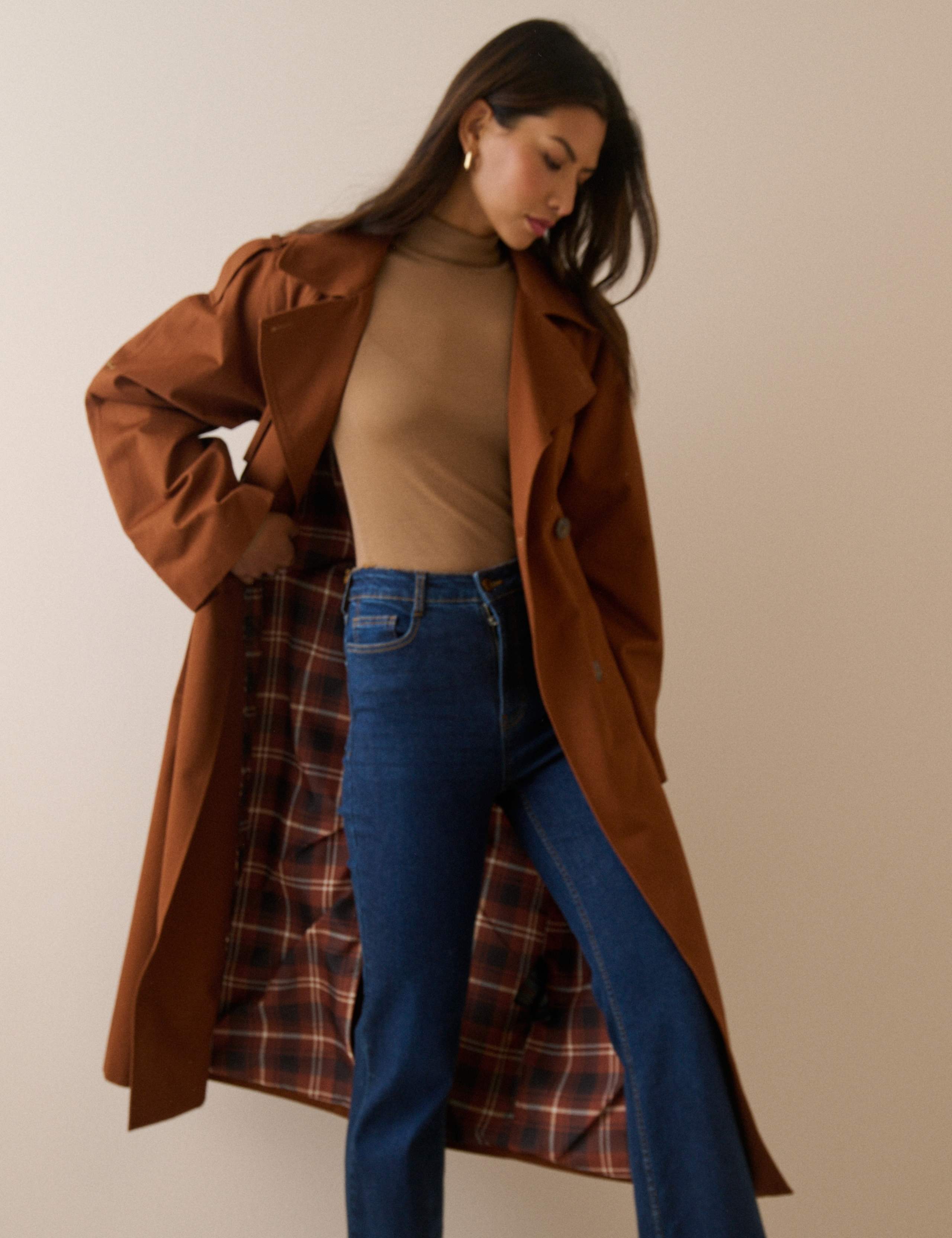 Pure Cotton Trench Coat 4 of 5