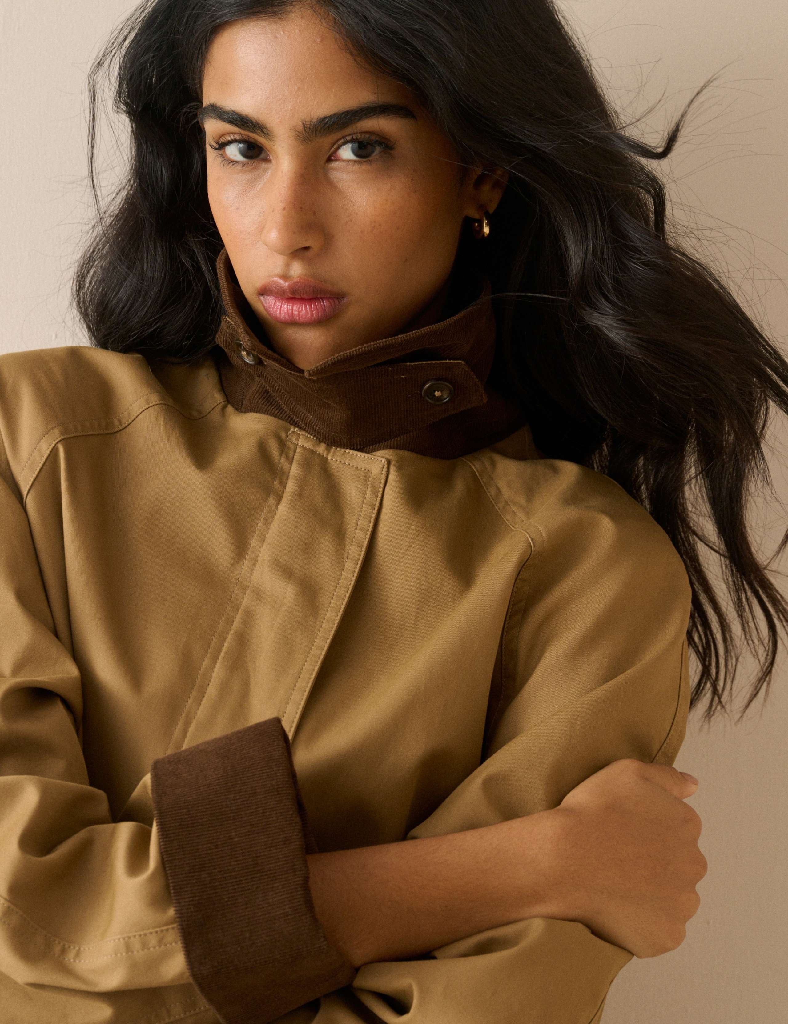 Pure Cotton Collared Jacket 5 of 5