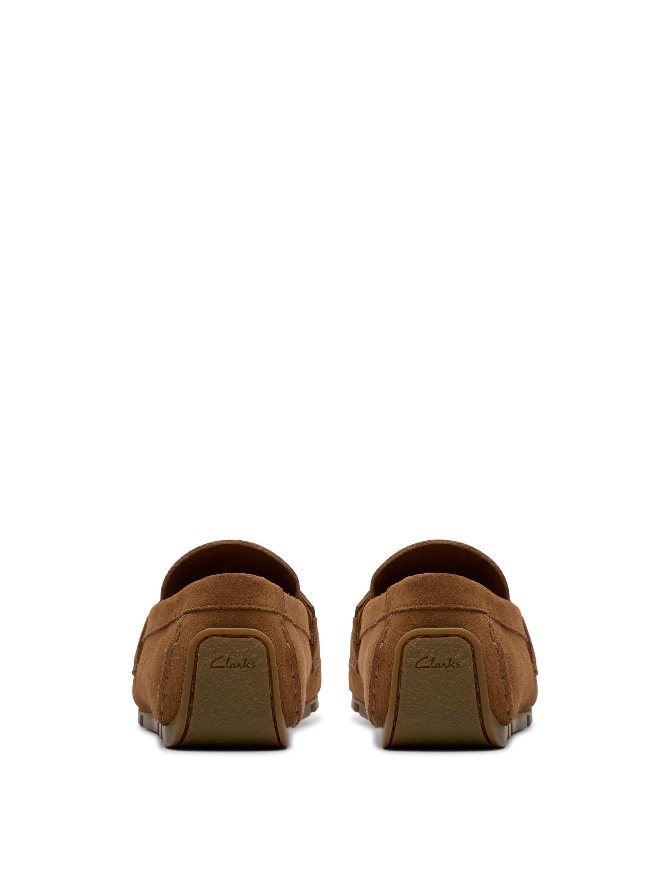 Wide Fit Suede Slip On Loafers 6 of 7