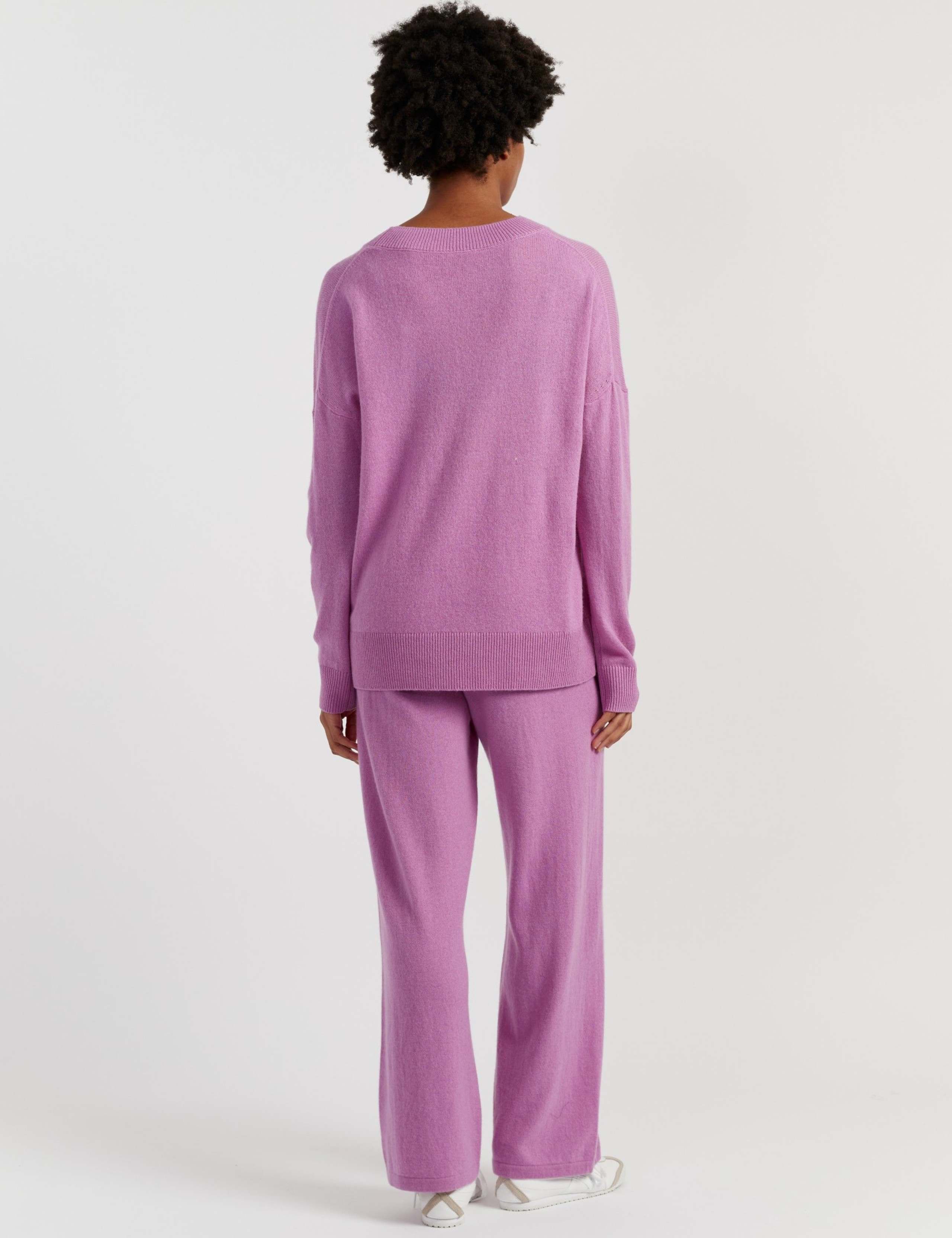 Wool Rich Relaxed Sweatshirt with Cashmere 3 of 3