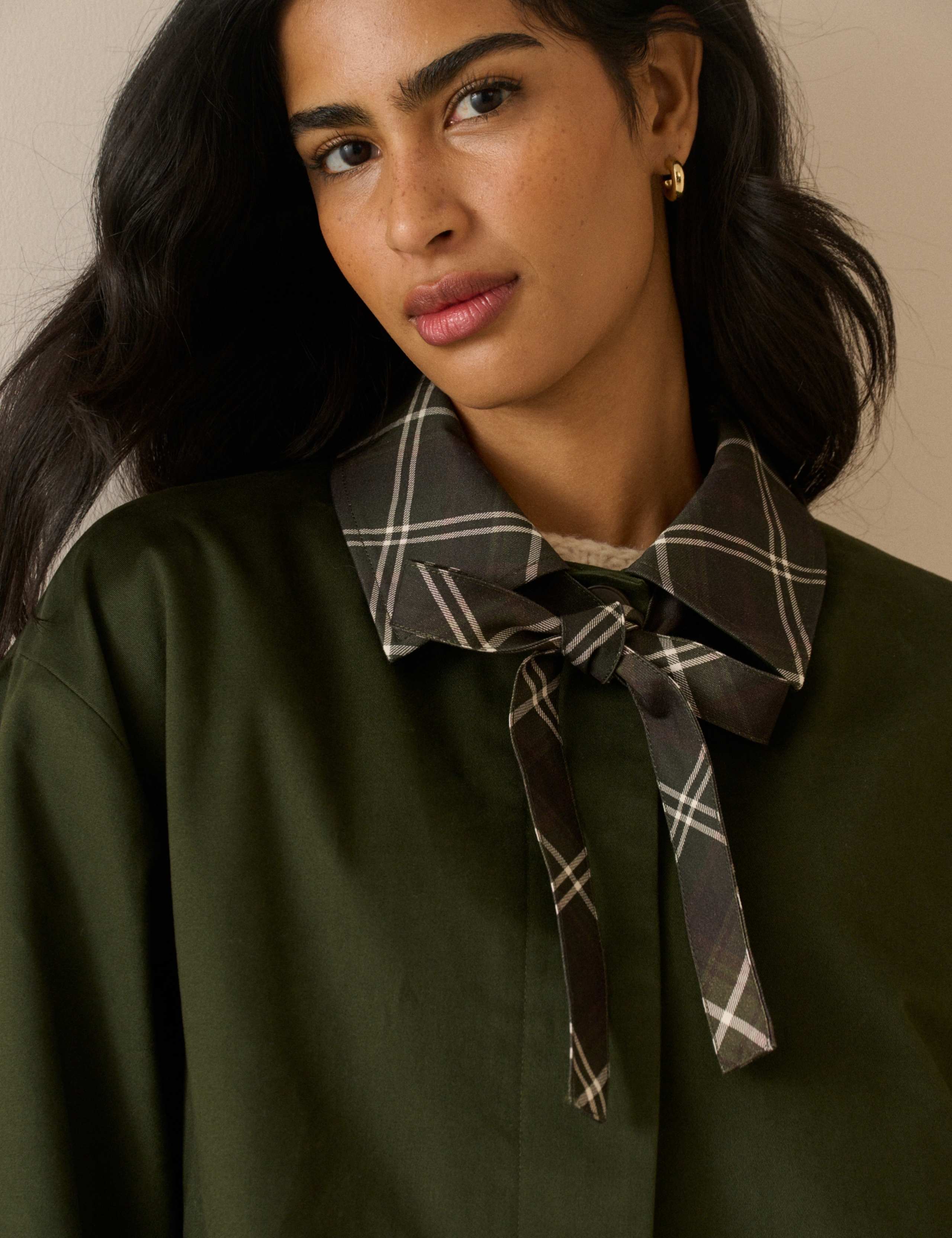Pure Cotton Checked Jacket 5 of 5