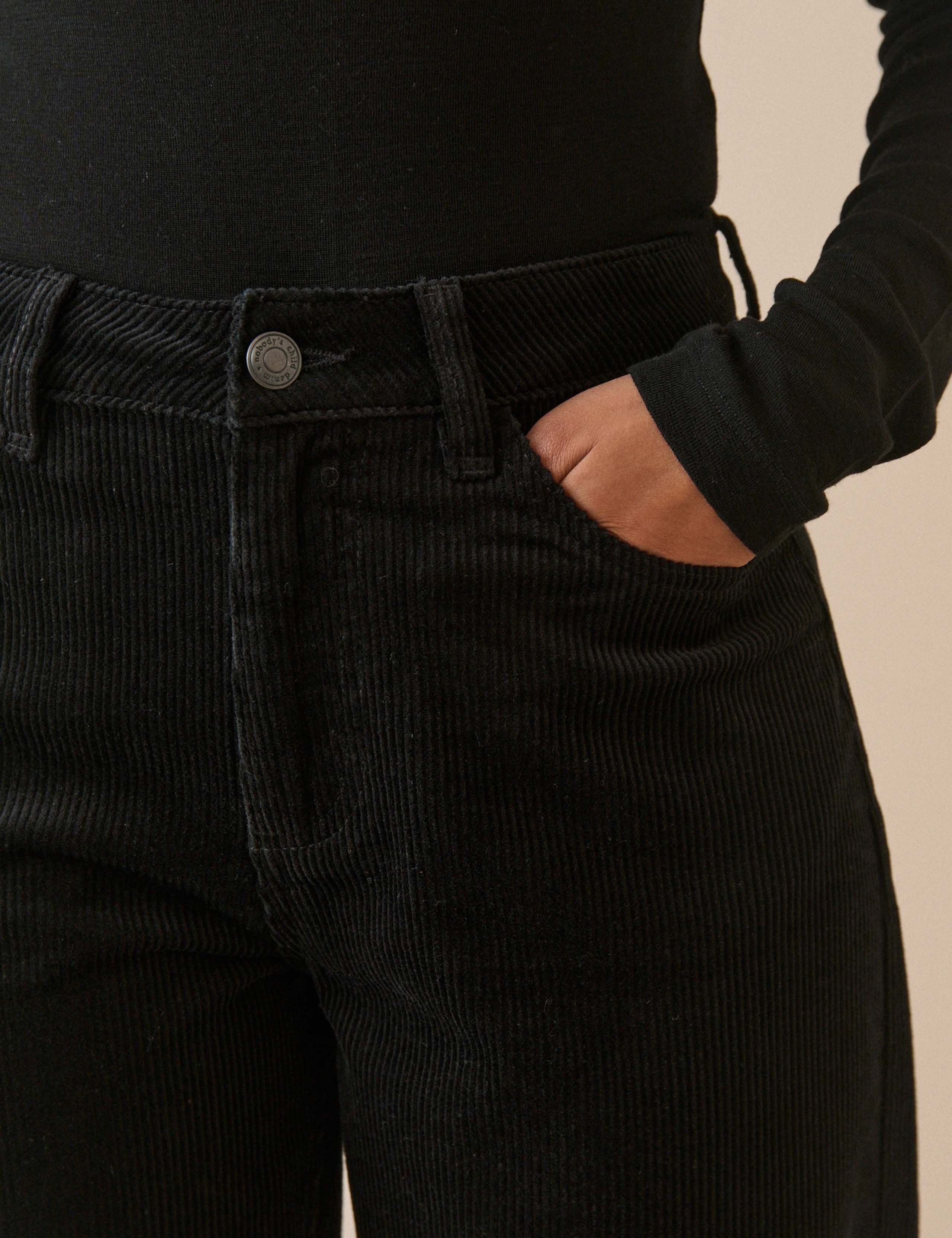 Corduroy Barrel Leg Jeans 5 of 5