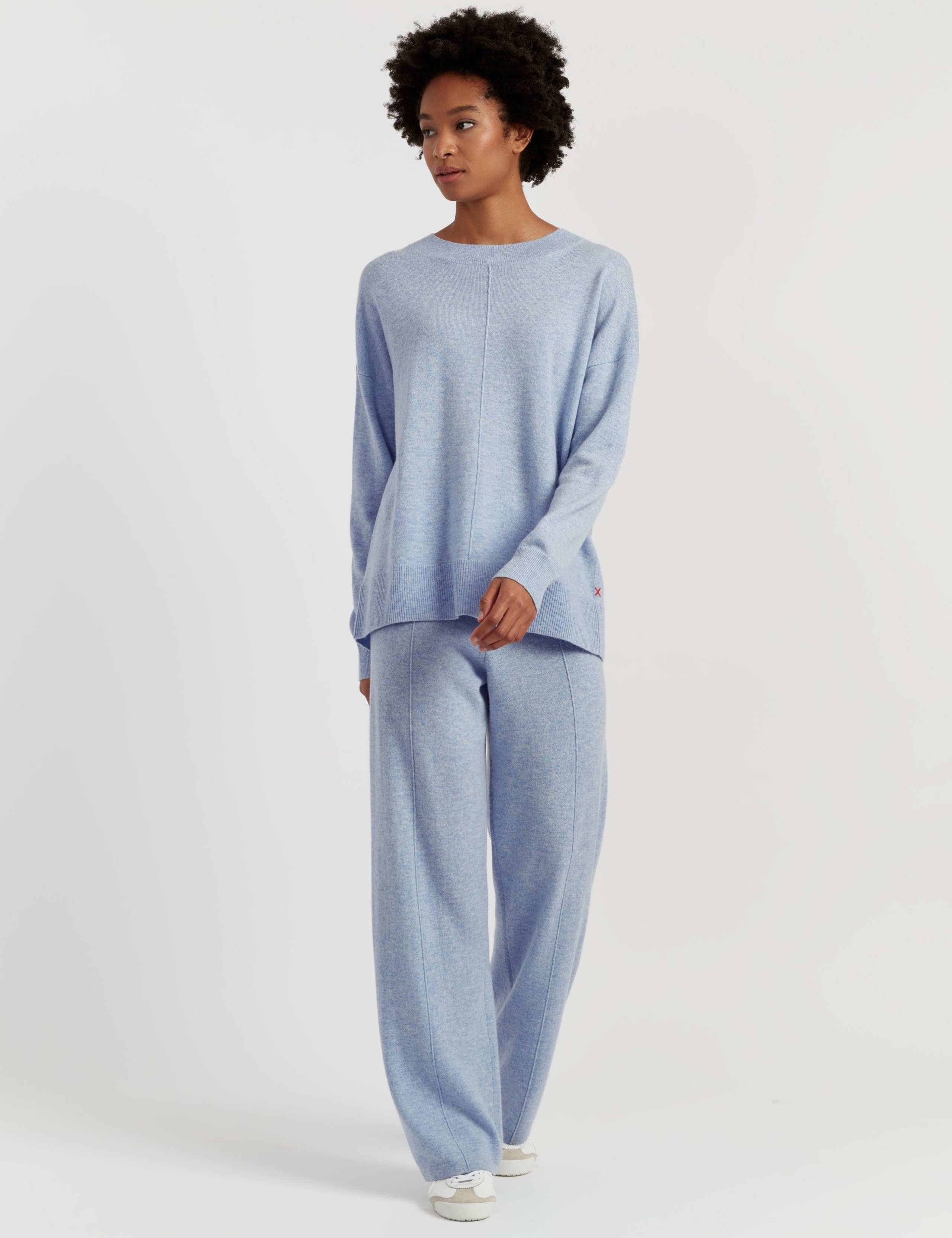 Wool Rich Relaxed Jumper with Cashmere 3 of 4