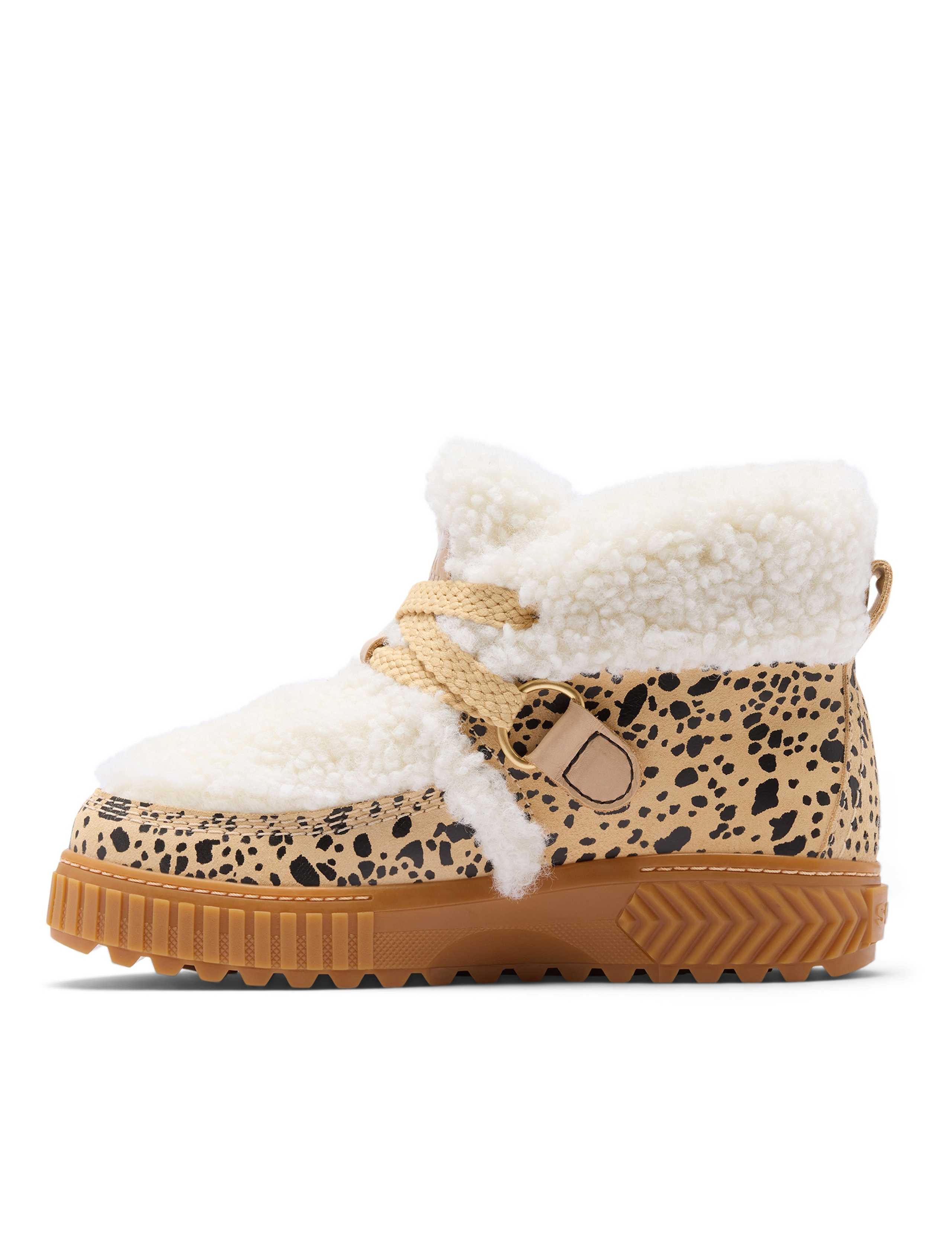 Suede Animal Print Ona Ave Alpine Boots 3 of 8