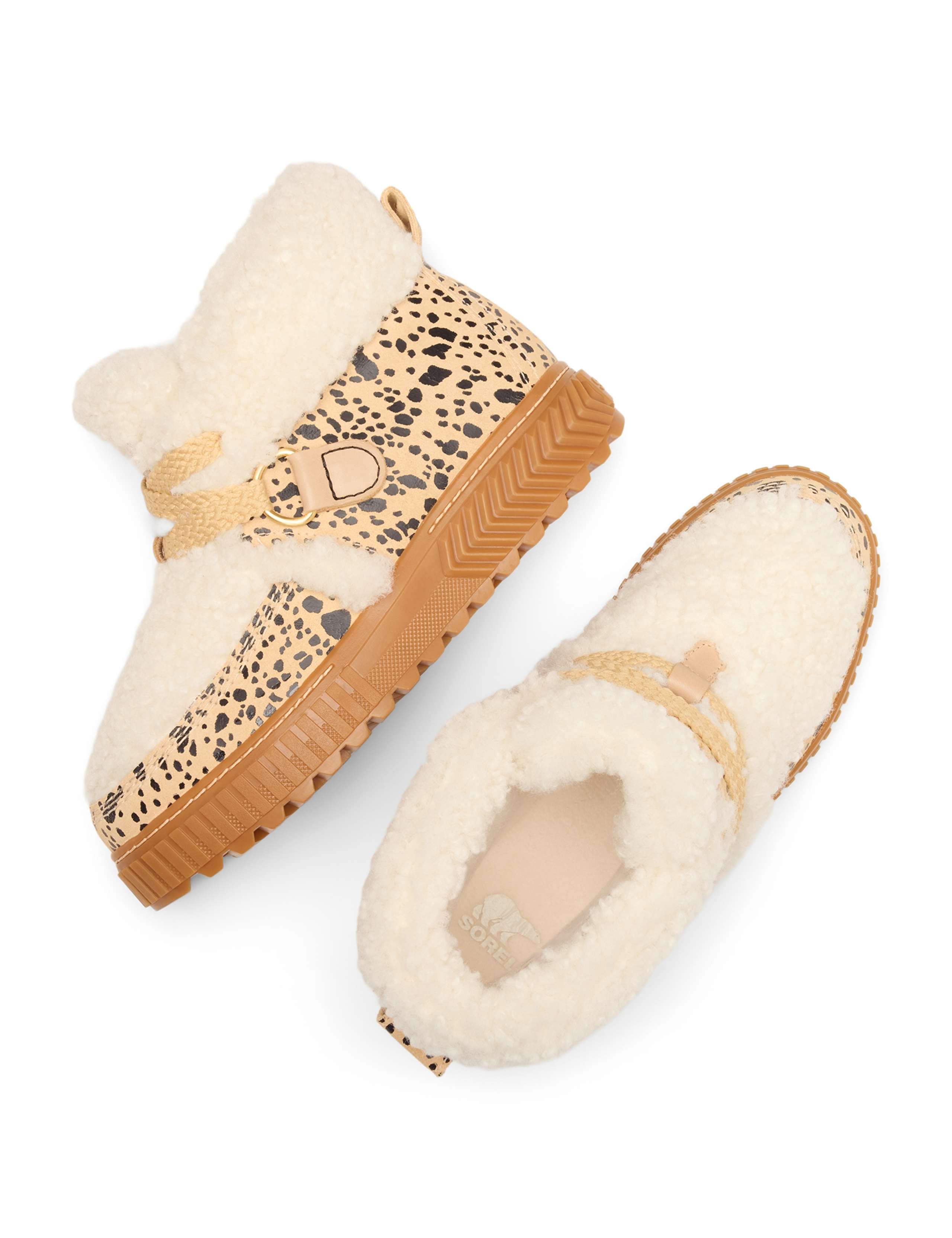 Suede Animal Print Ona Ave Alpine Boots 5 of 8