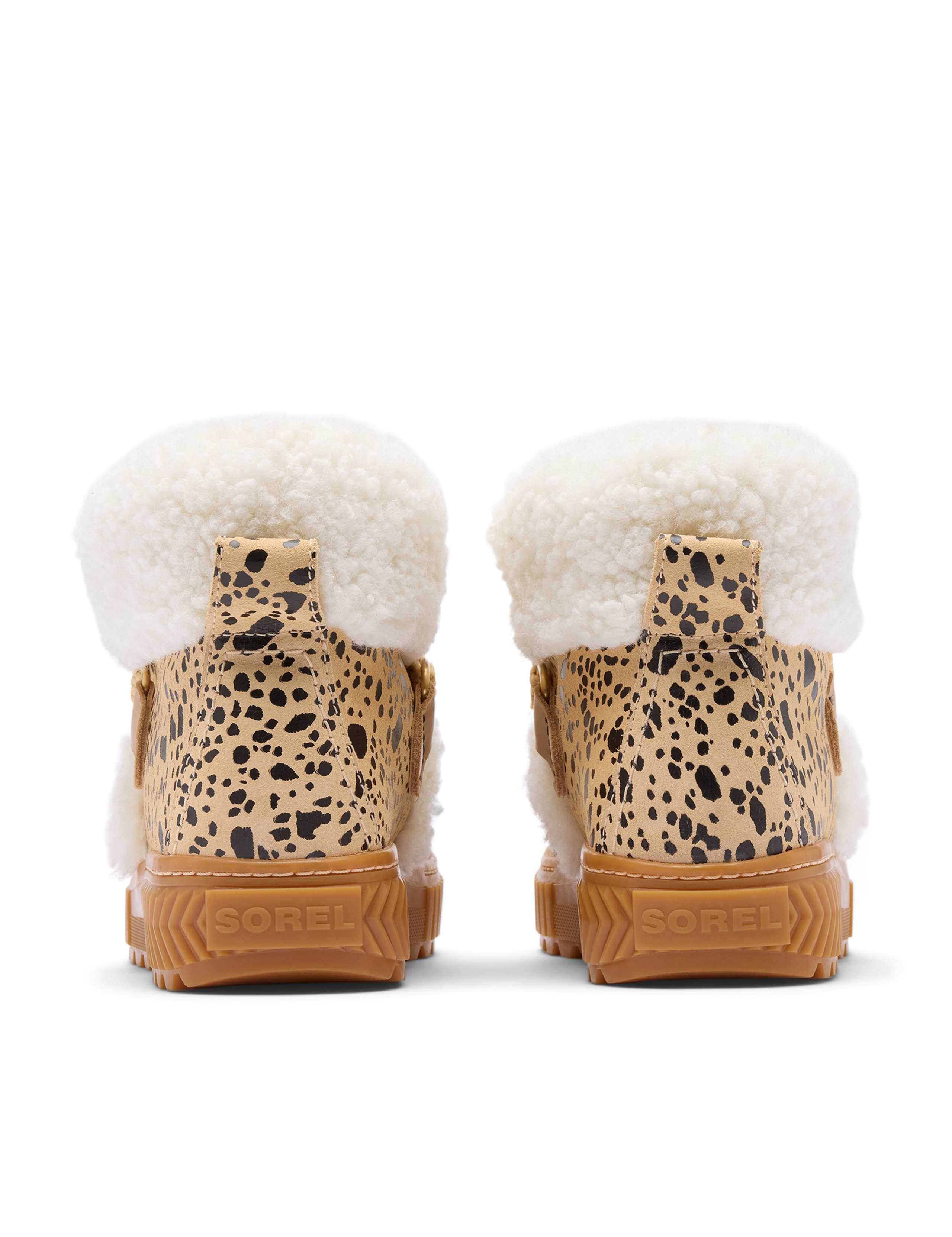 Suede Animal Print Ona Ave Alpine Boots 7 of 8
