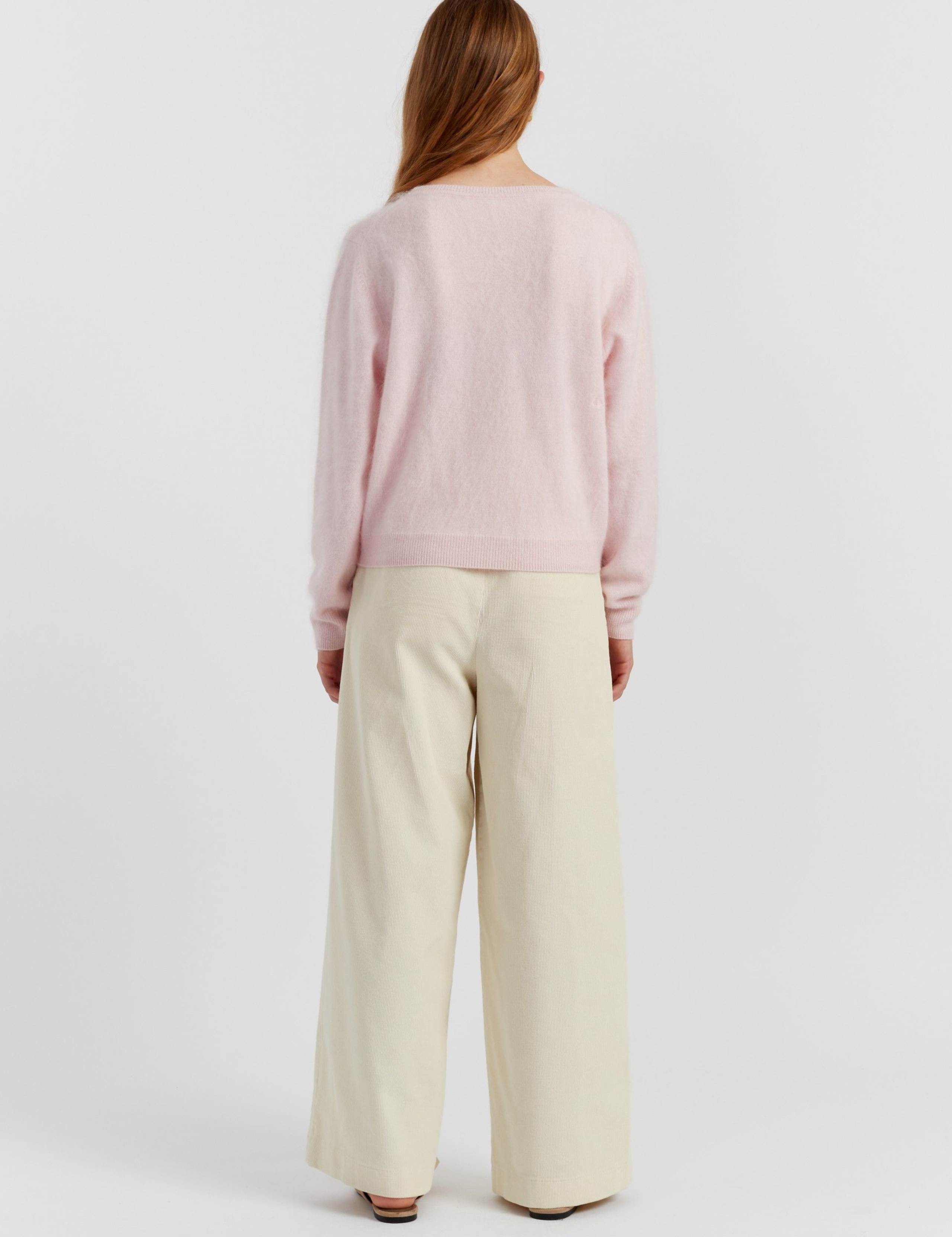 Brushed Pure Cashmere Crew Neck Jumper 3 of 3