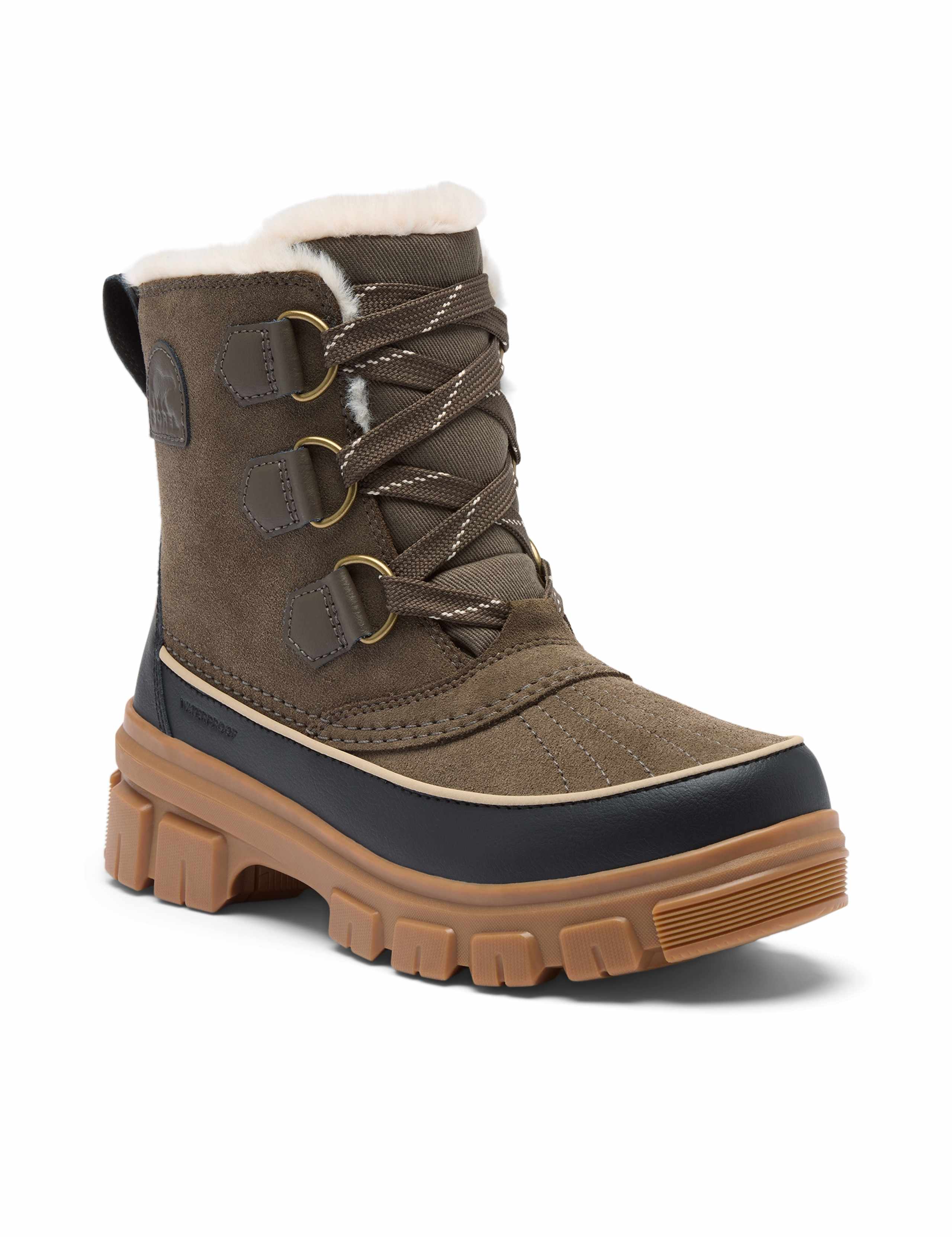 Suede Torino Lace Up Snow Boots 2 of 9