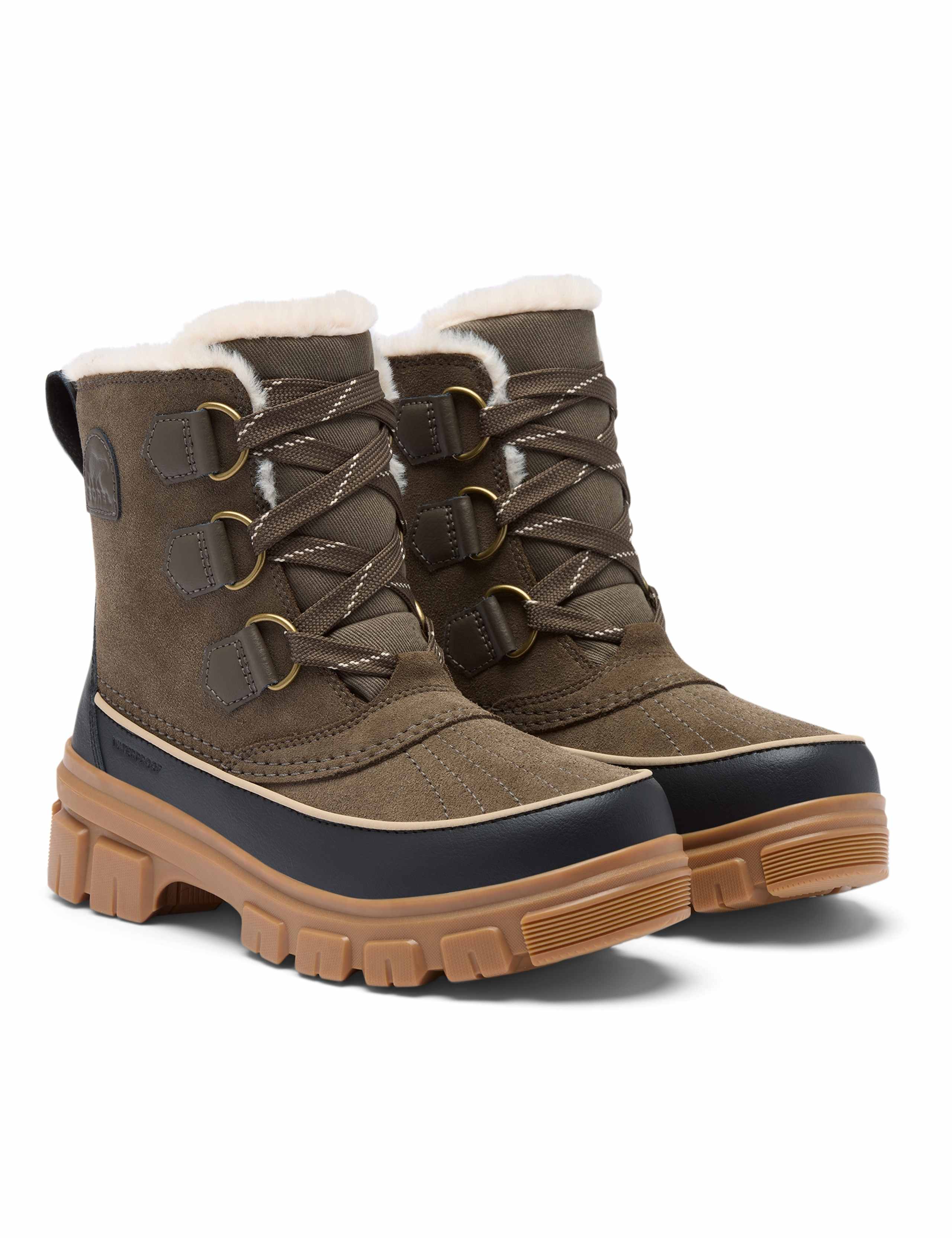 Suede Torino Lace Up Snow Boots 3 of 9