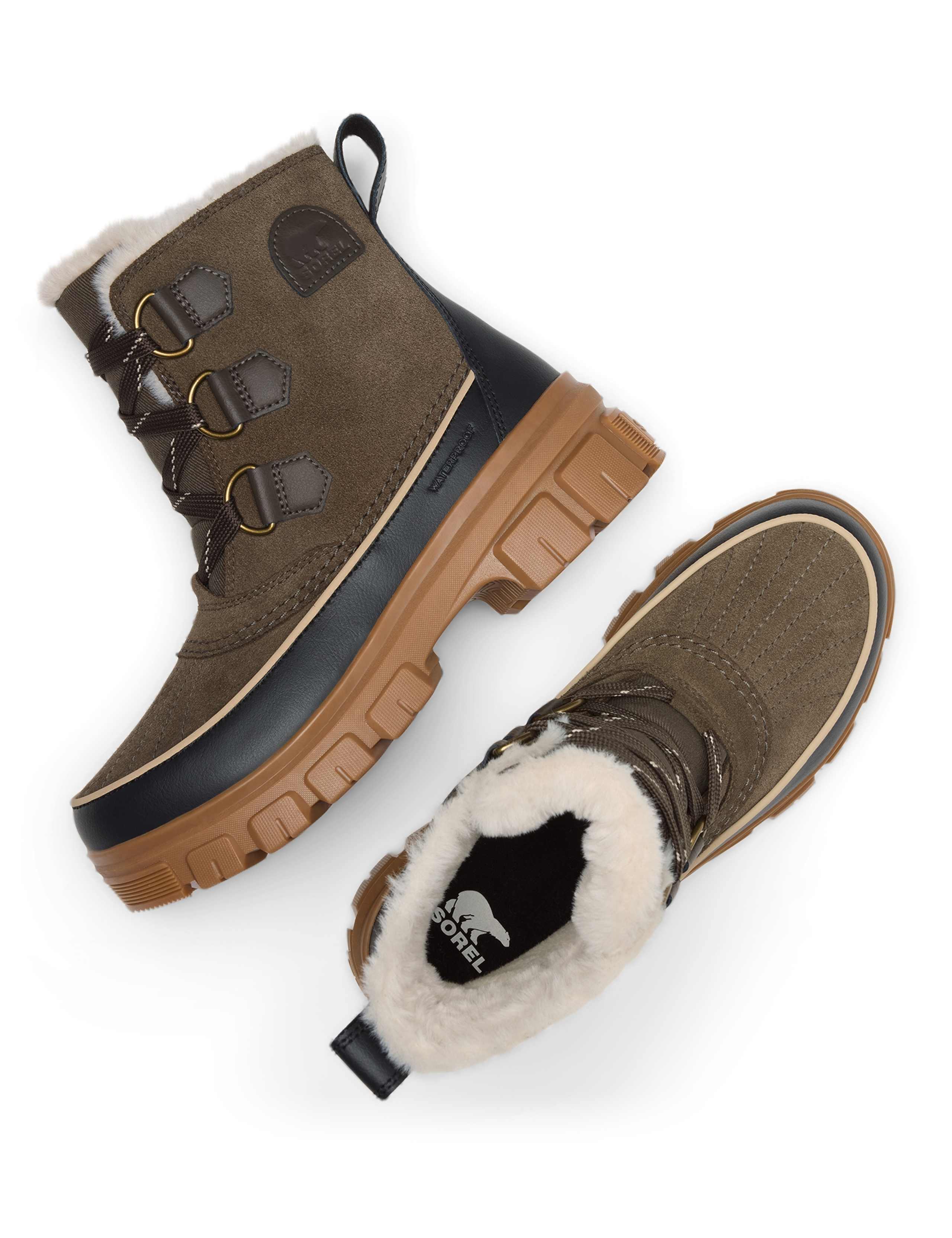 Suede Torino Lace Up Snow Boots 5 of 9