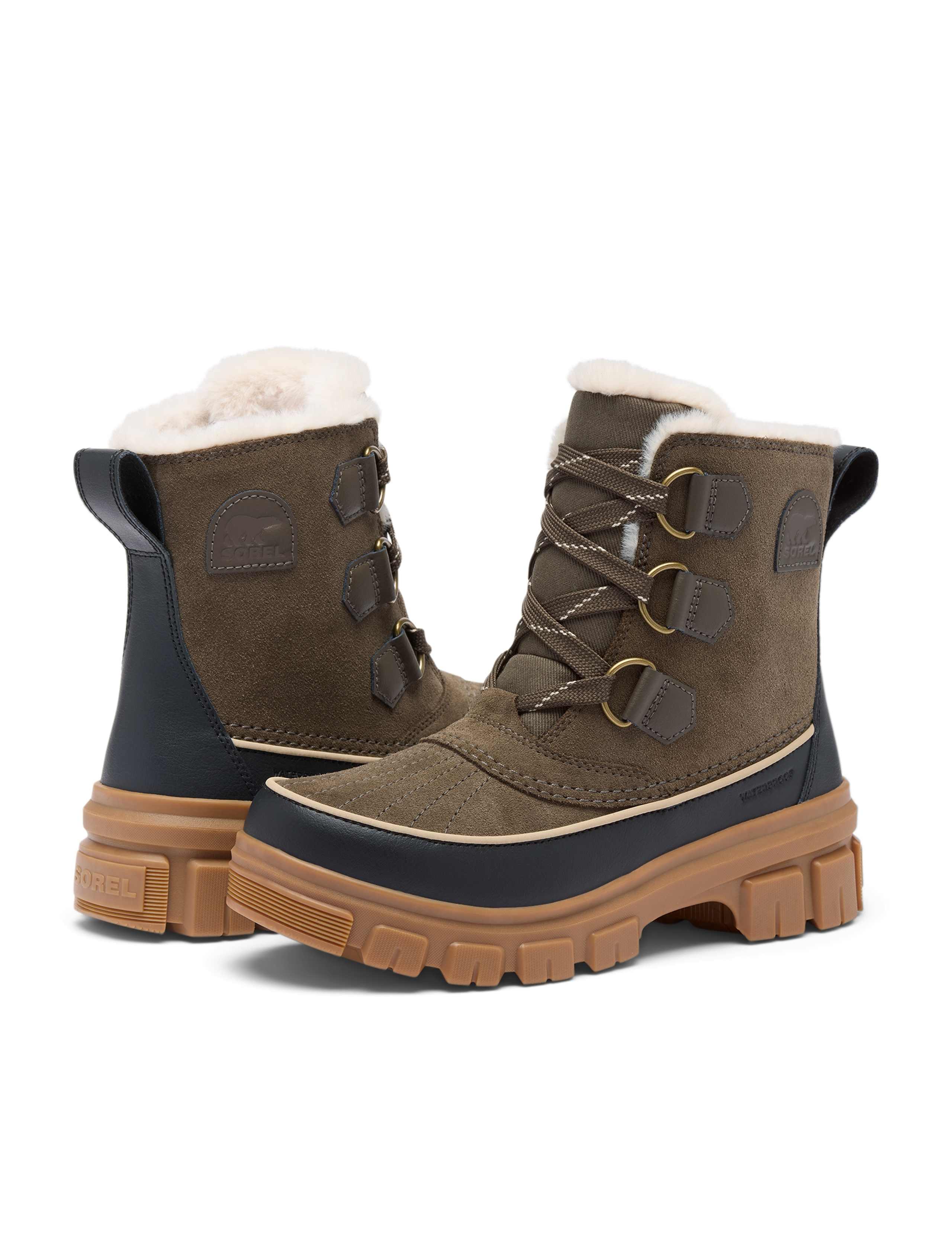 Suede Torino Lace Up Snow Boots 6 of 9