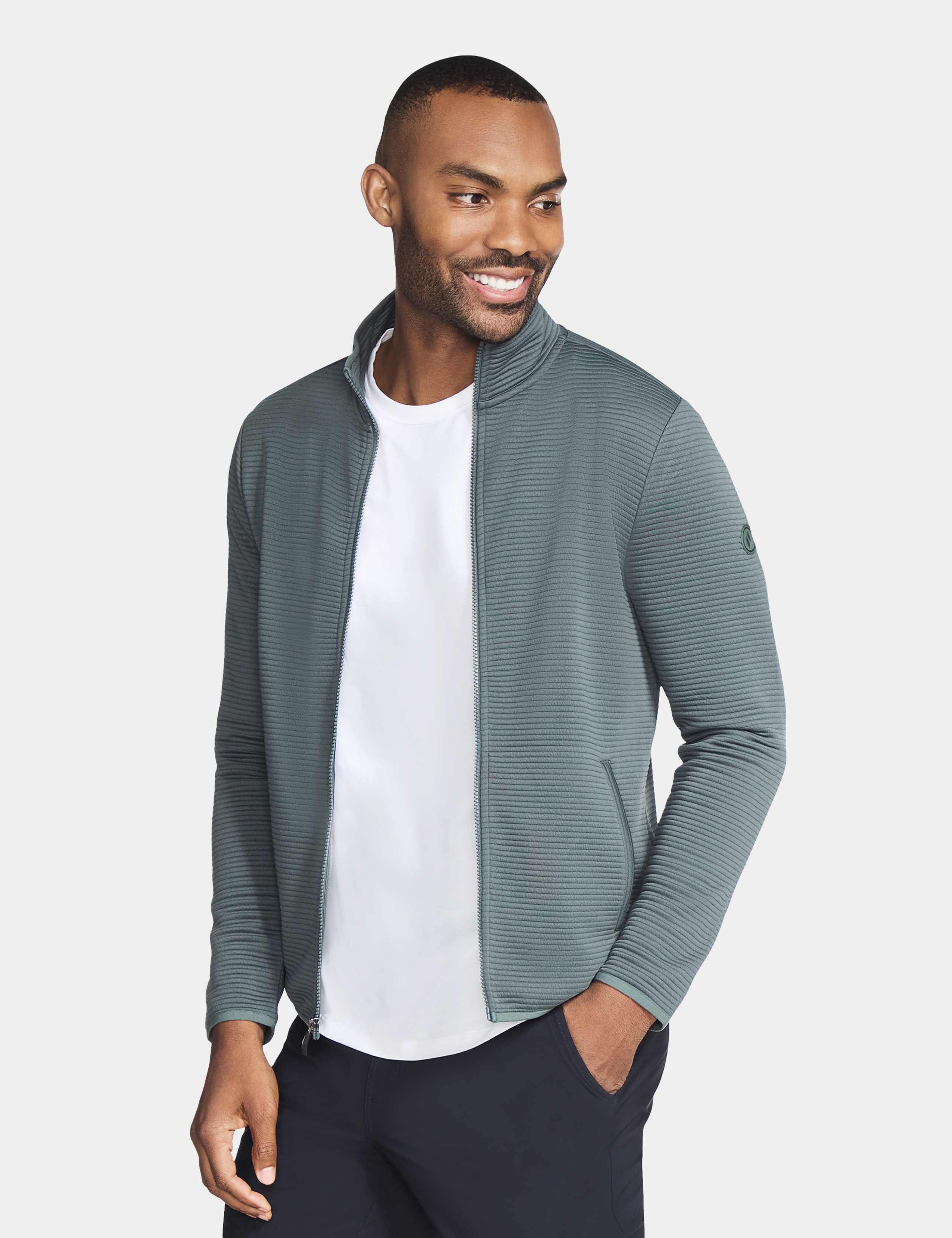 The Hoodless Hoodie Ottoman Zip Up Jacket 2 of 4