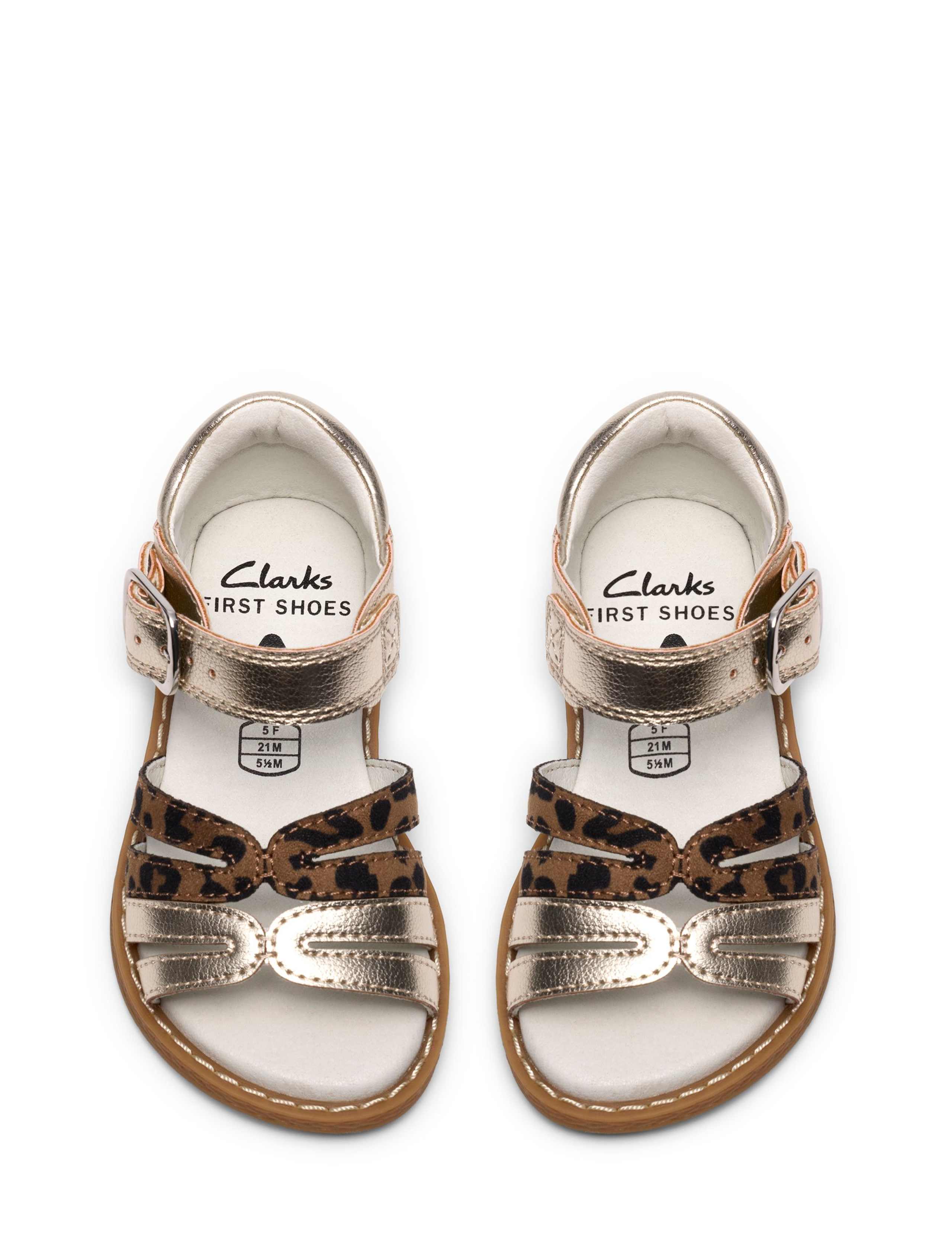 Luana Leopard Print Sandals (4-6 Small) 3 of 6
