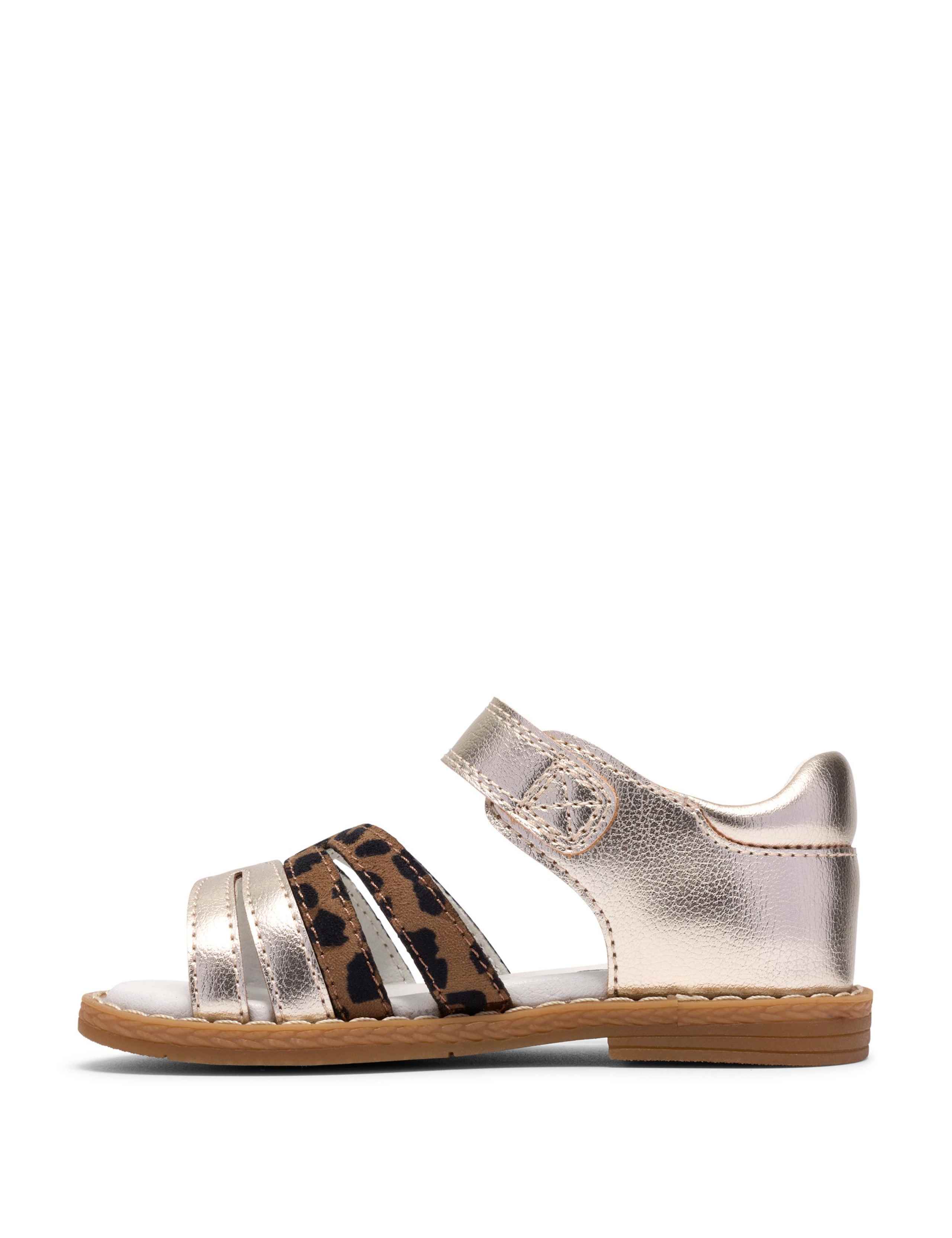 Luana Leopard Print Sandals (4-6 Small) 4 of 6