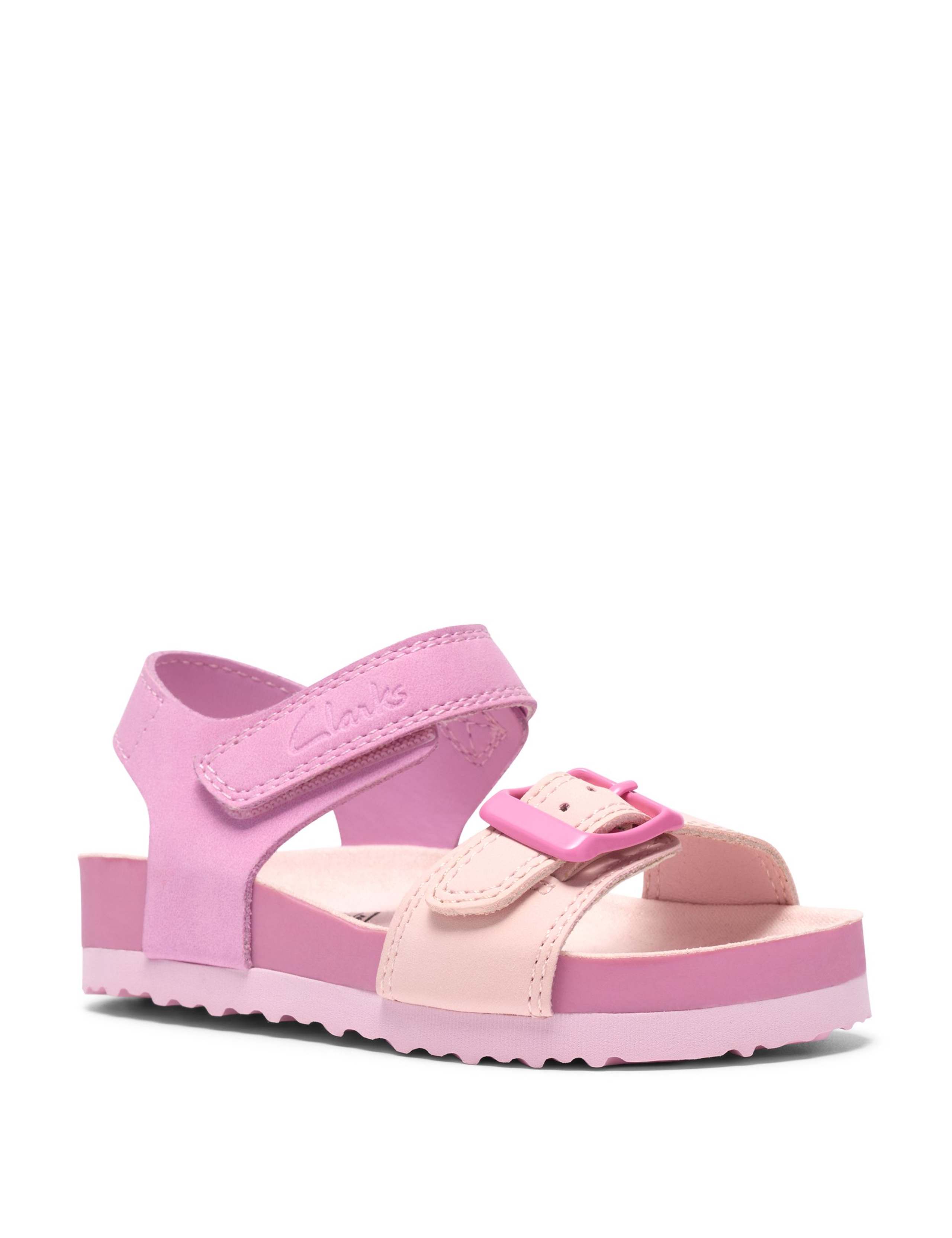 Bali Heat Pink Combi Sandals (4-6 Small) 2 of 6