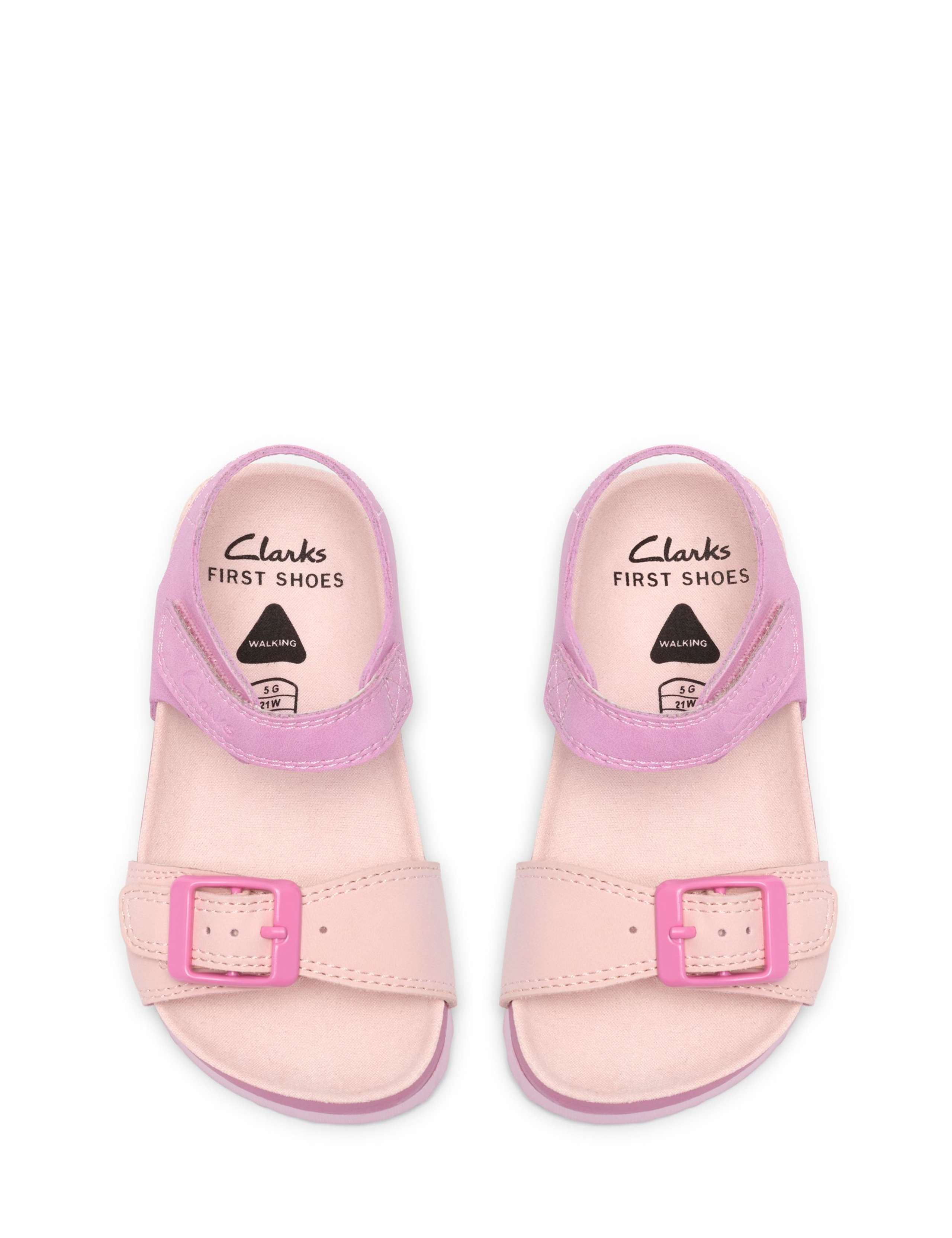 Bali Heat Pink Combi Sandals (4-6 Small) 3 of 6