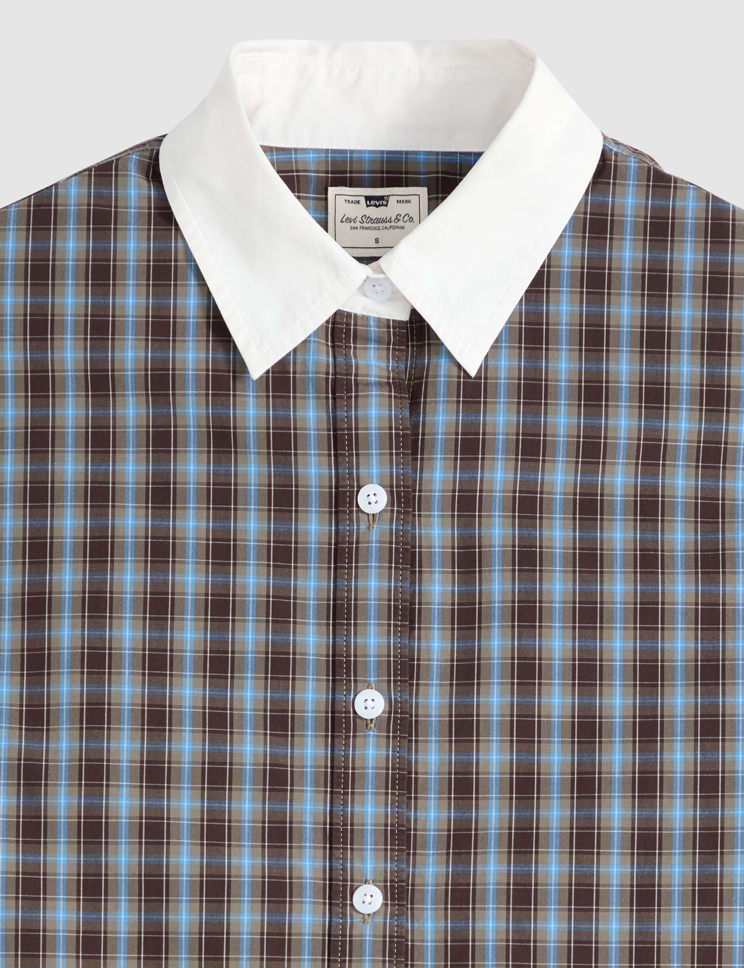Pure Cotton Checked Collared Shirt 4 of 6