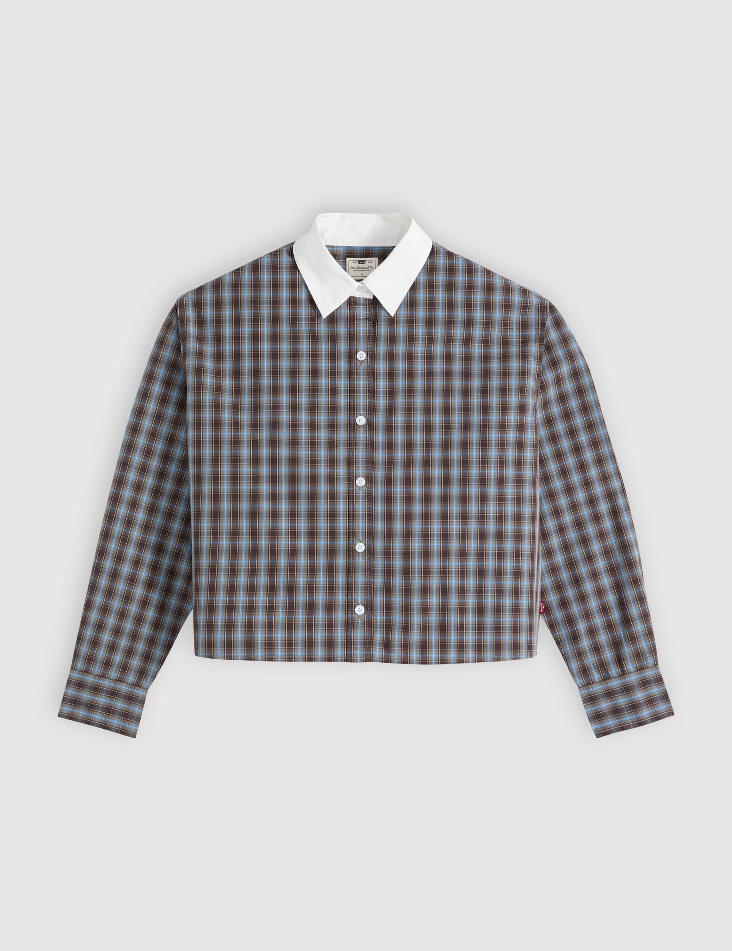 Pure Cotton Checked Collared Shirt 2 of 6