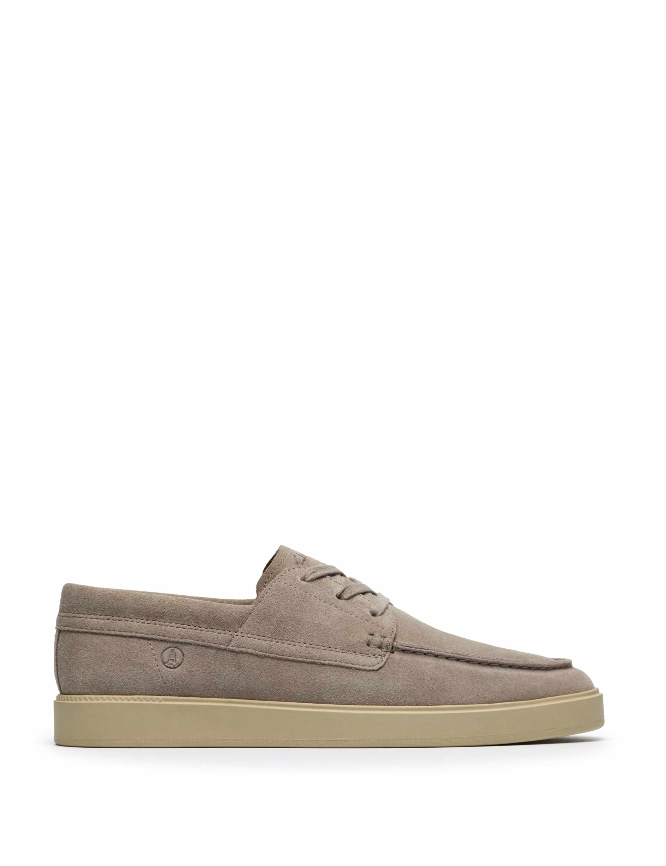 Wide Fit Suede Boat Shoes 1 of 6