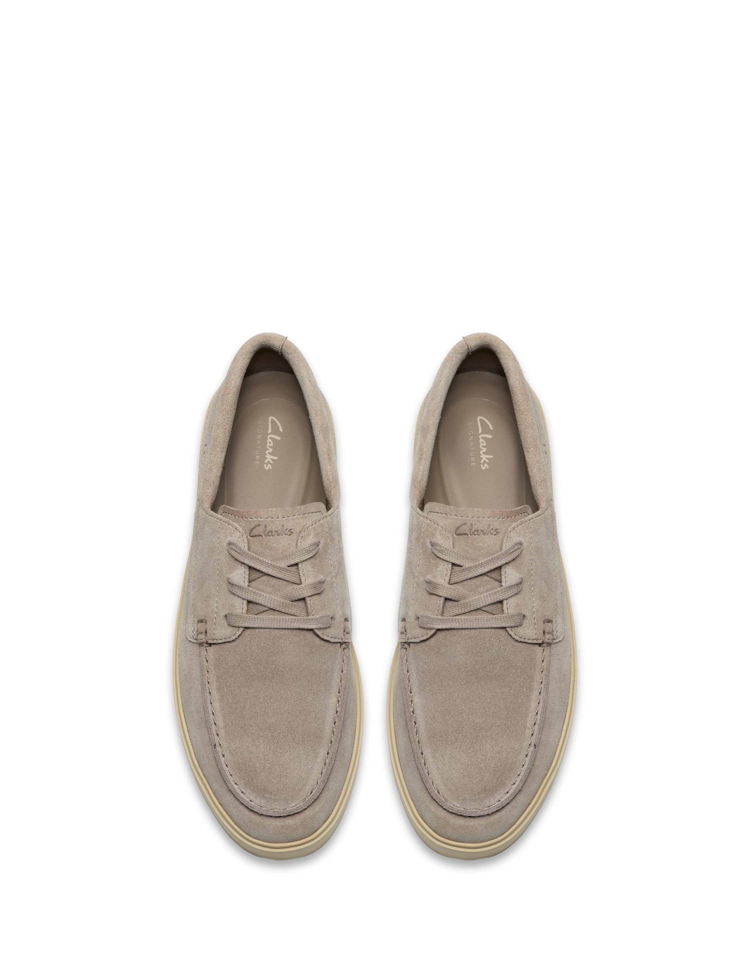 Wide Fit Suede Boat Shoes 4 of 6