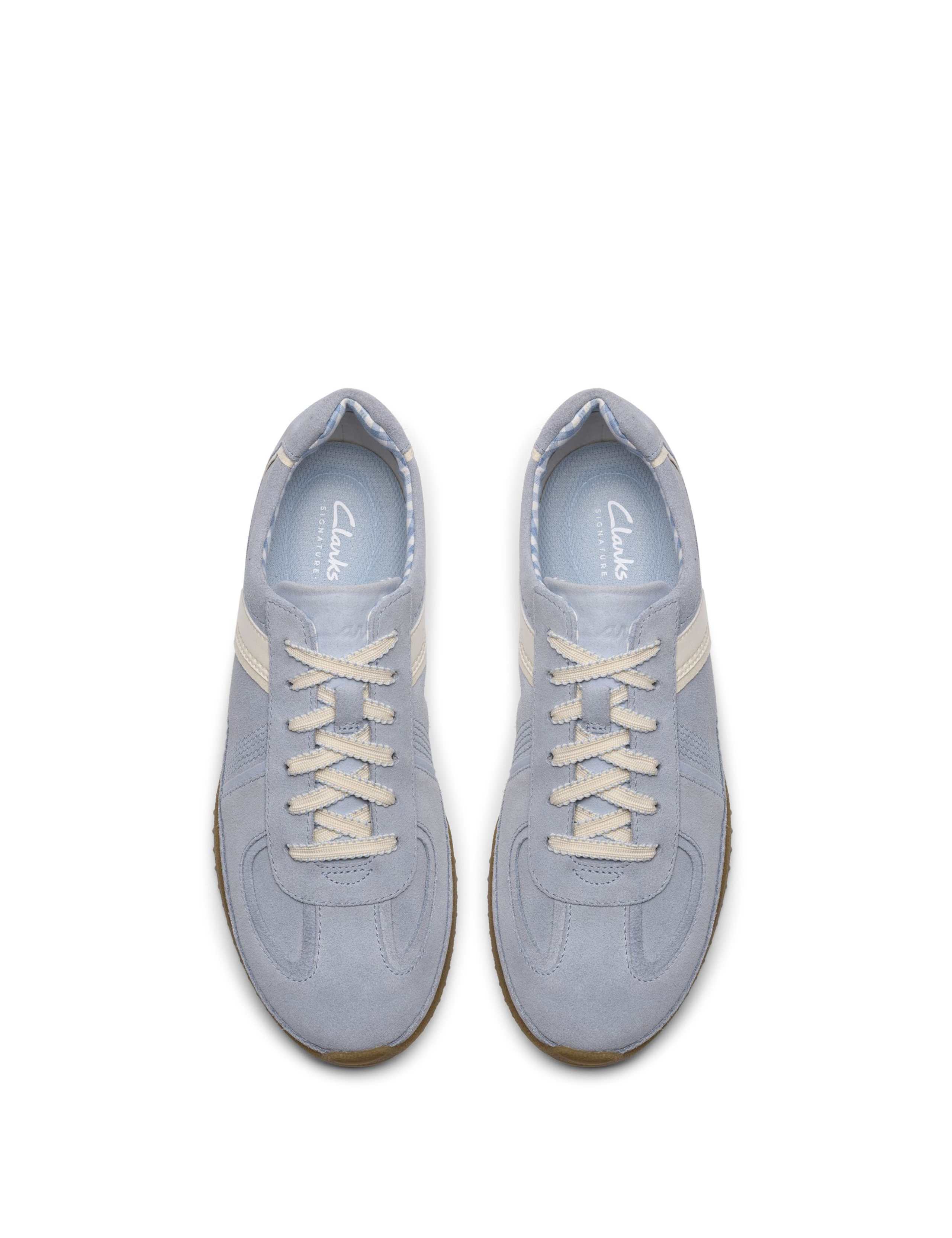 Suede Lace Up Trainers 3 of 6