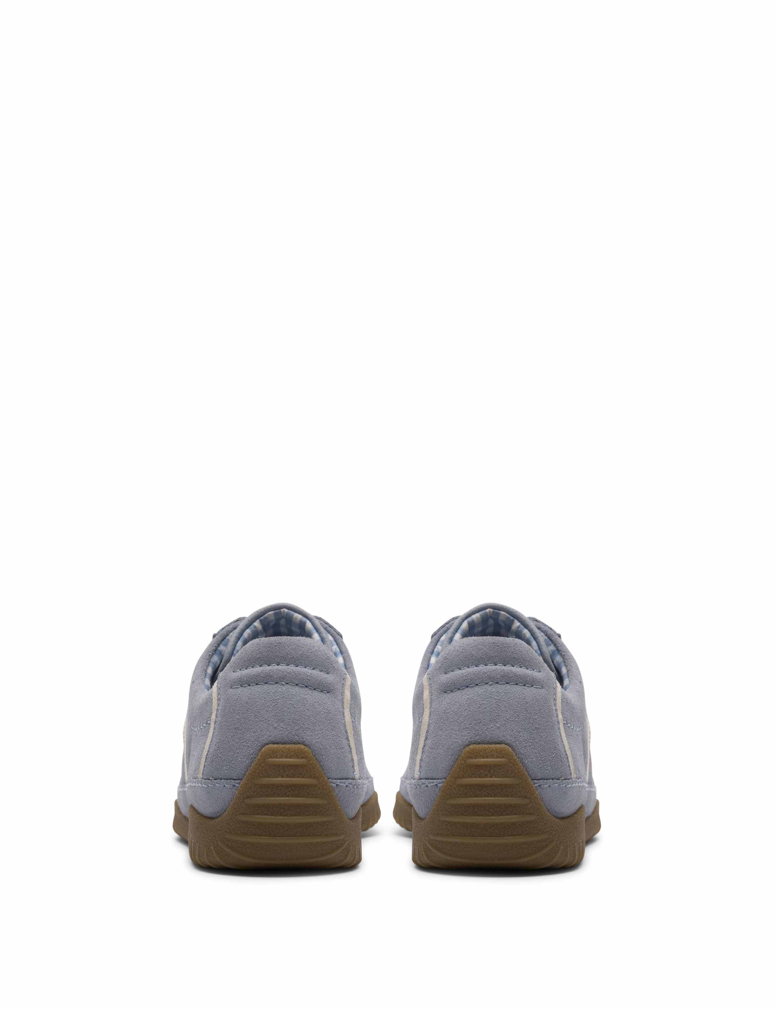 Suede Lace Up Trainers 5 of 6