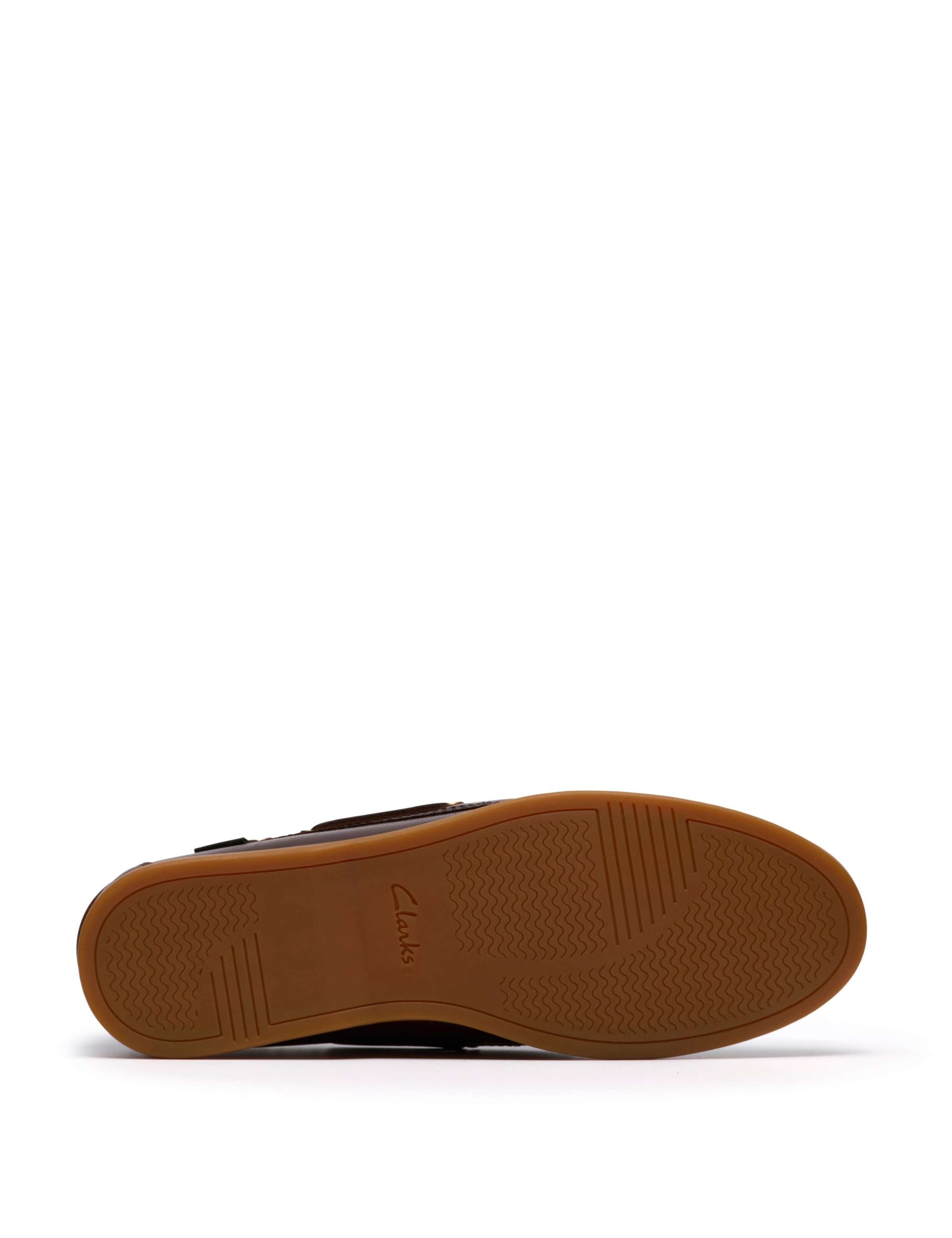 Wide Fit Leather Boat Shoes 6 of 6