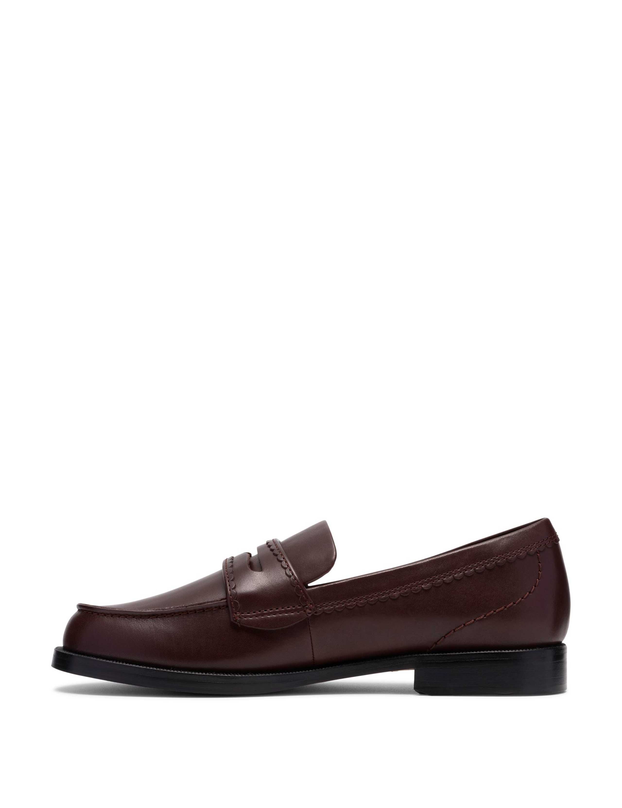 Leather Flat Loafers 3 of 6