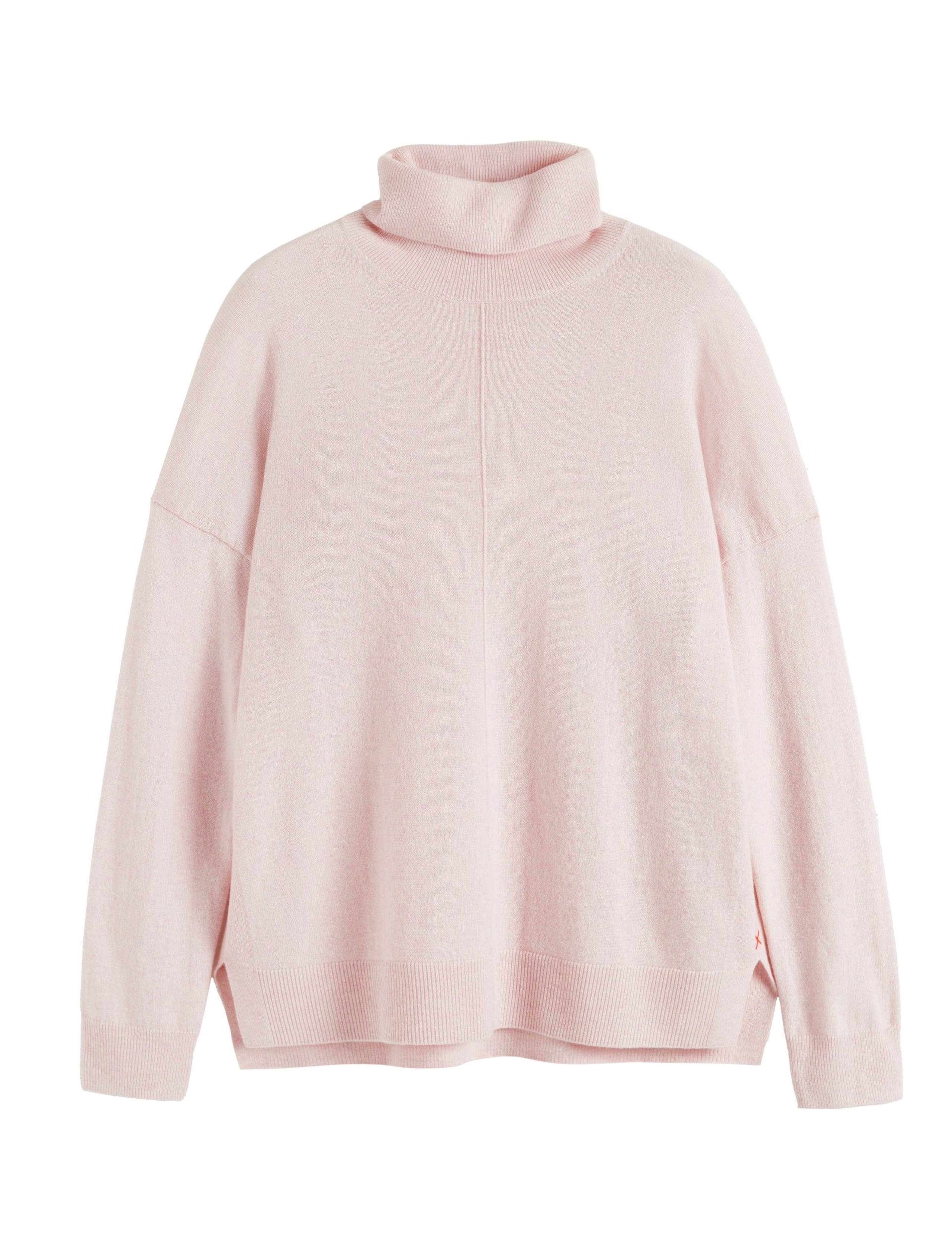 Wool Rich Roll Neck Relaxed Jumper with Cashmere 2 of 4