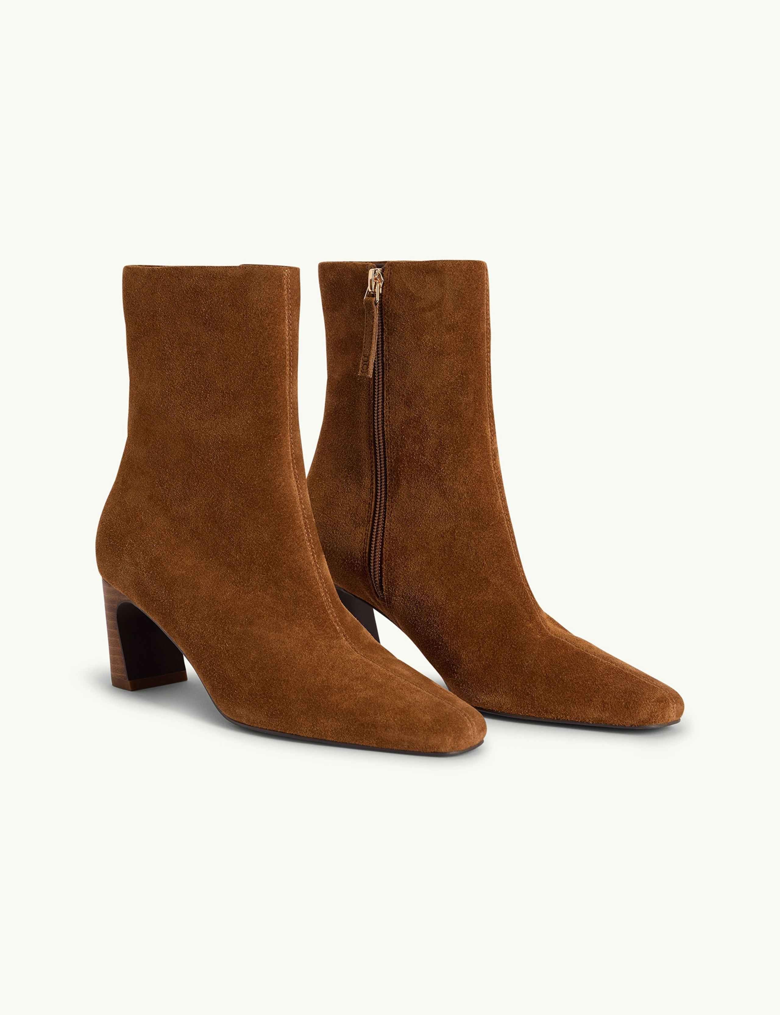Suede Ankle Boots 1 of 5