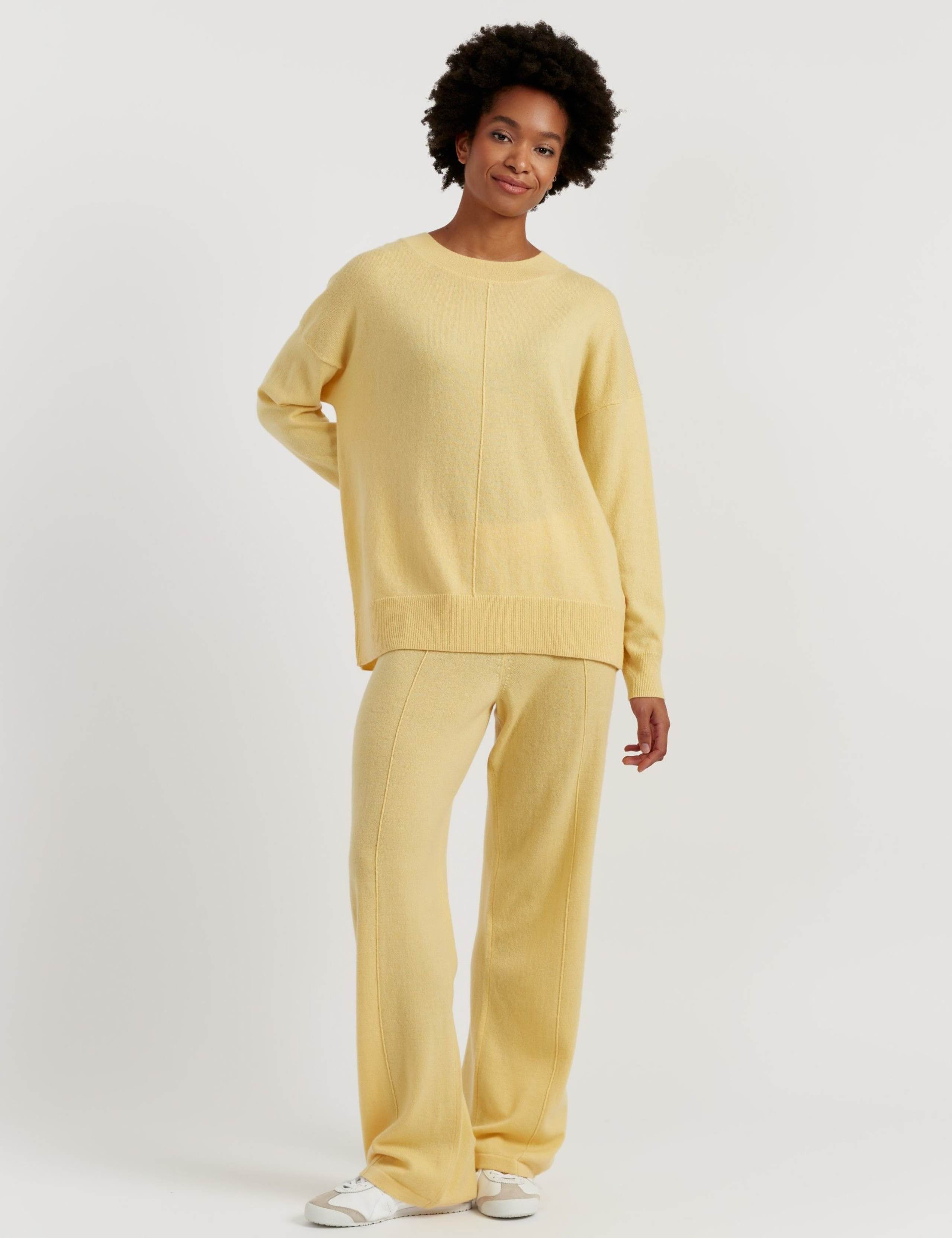 Wool Rich Relaxed Jumper with Cashmere 1 of 4