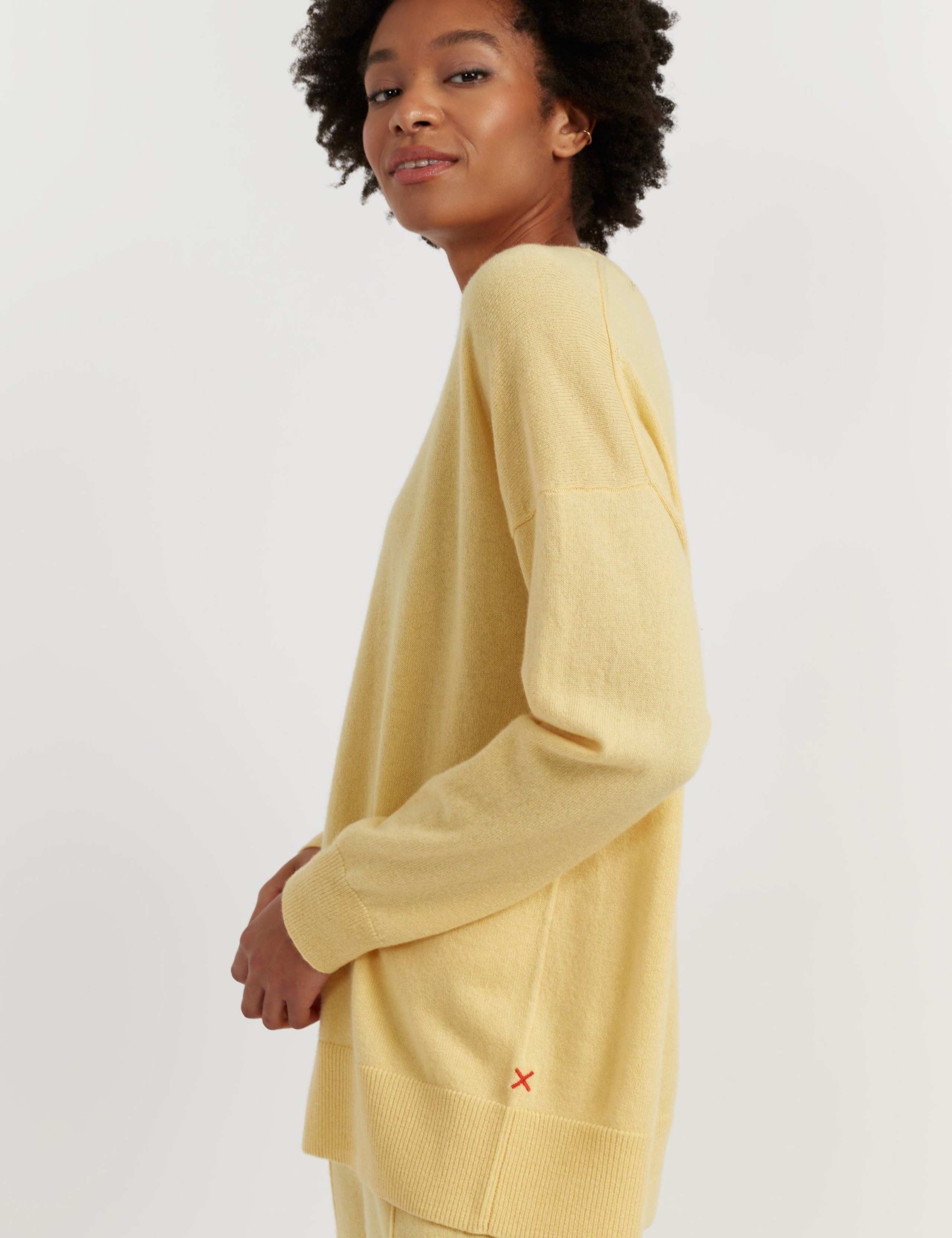 Wool Rich Relaxed Jumper with Cashmere 4 of 4