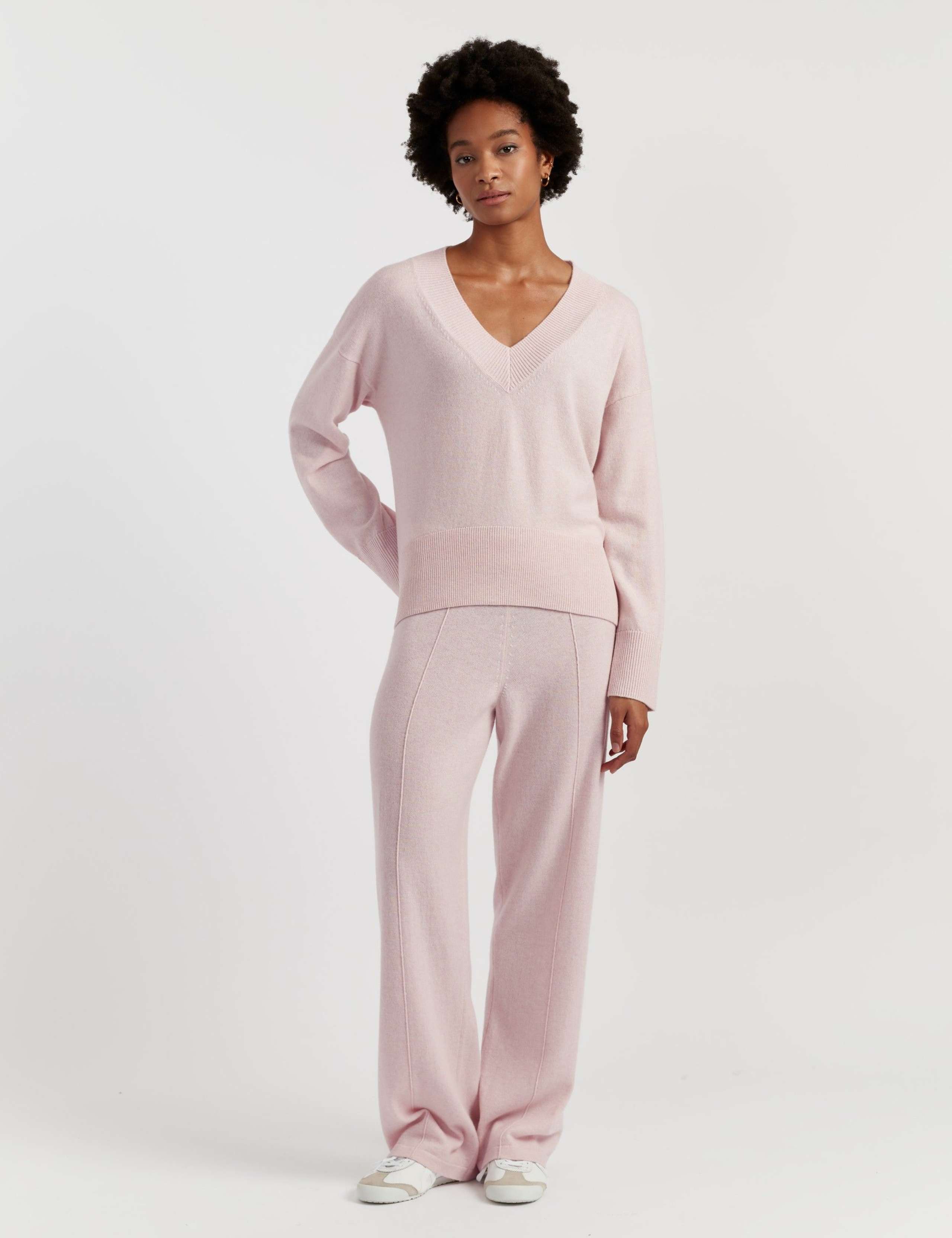 Wool Rich Relaxed Jumper with Cashmere 4 of 4